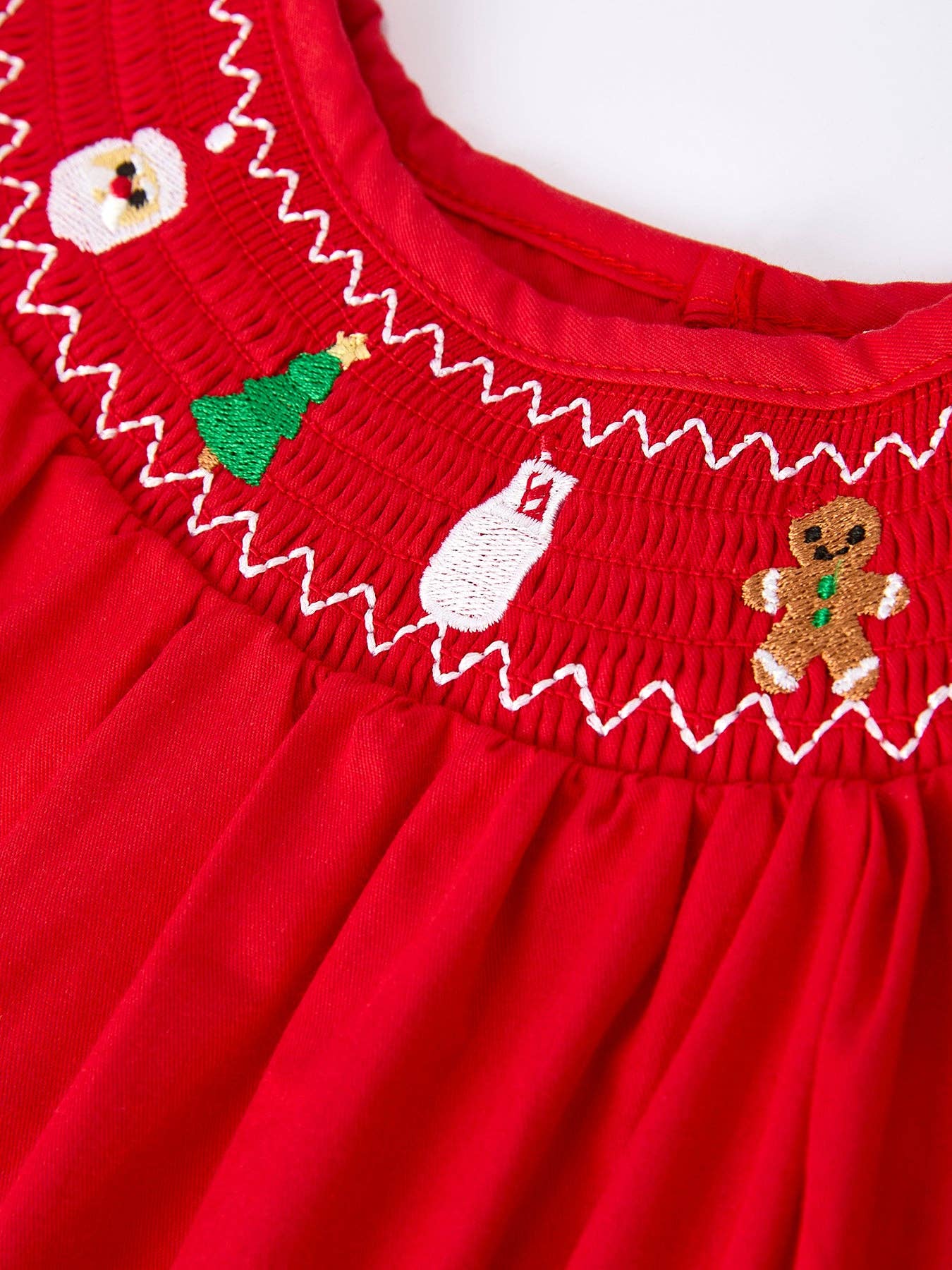 Red Christmas Gingerbread Dress