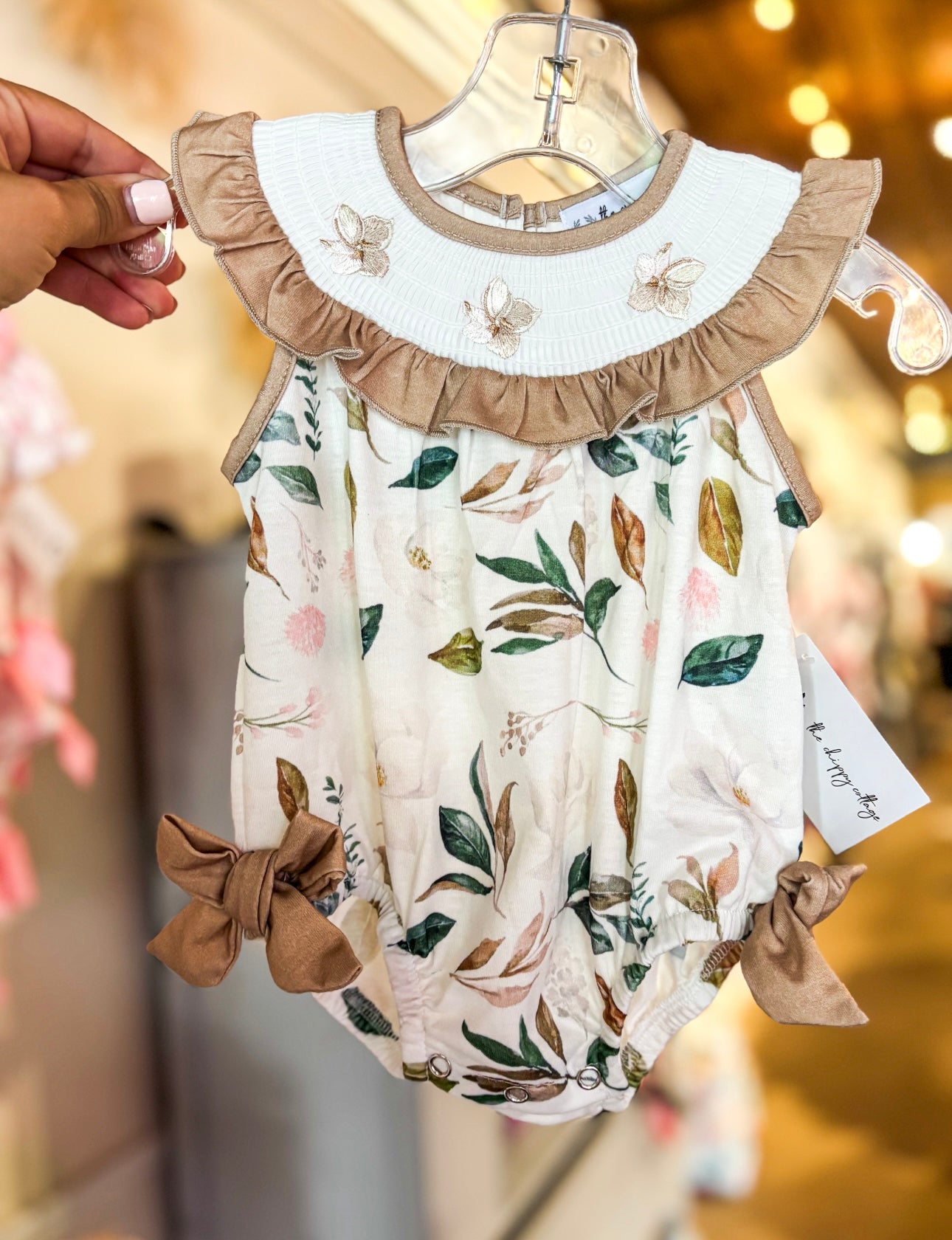 Magnolia Smocked Bubble PRE•ORDER