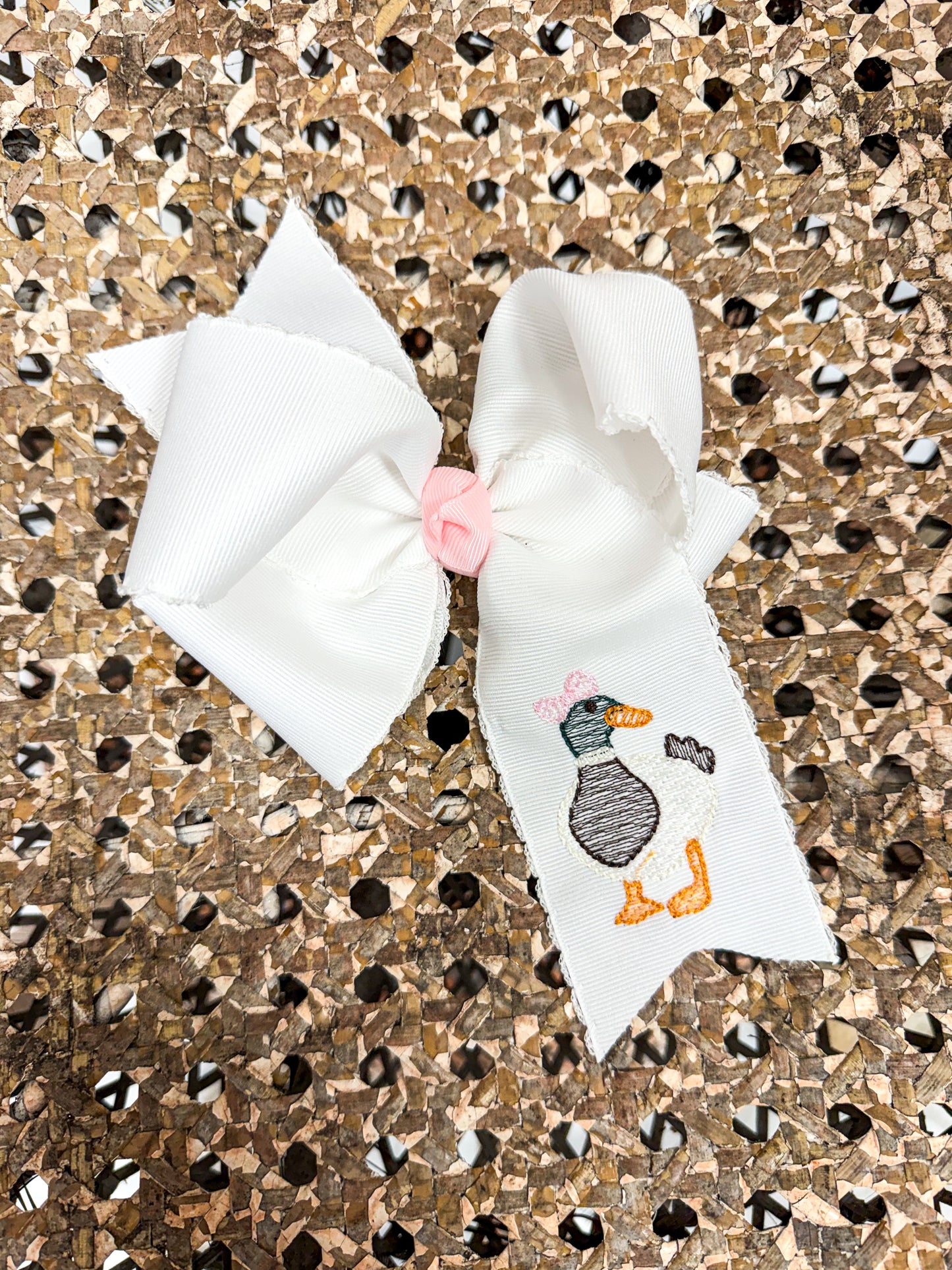 Girly Mallard Bow