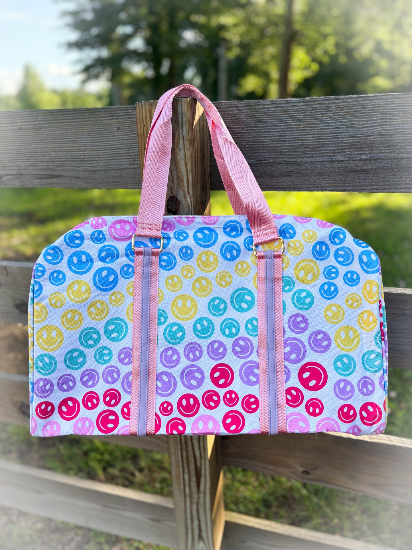 Smiley Duffle