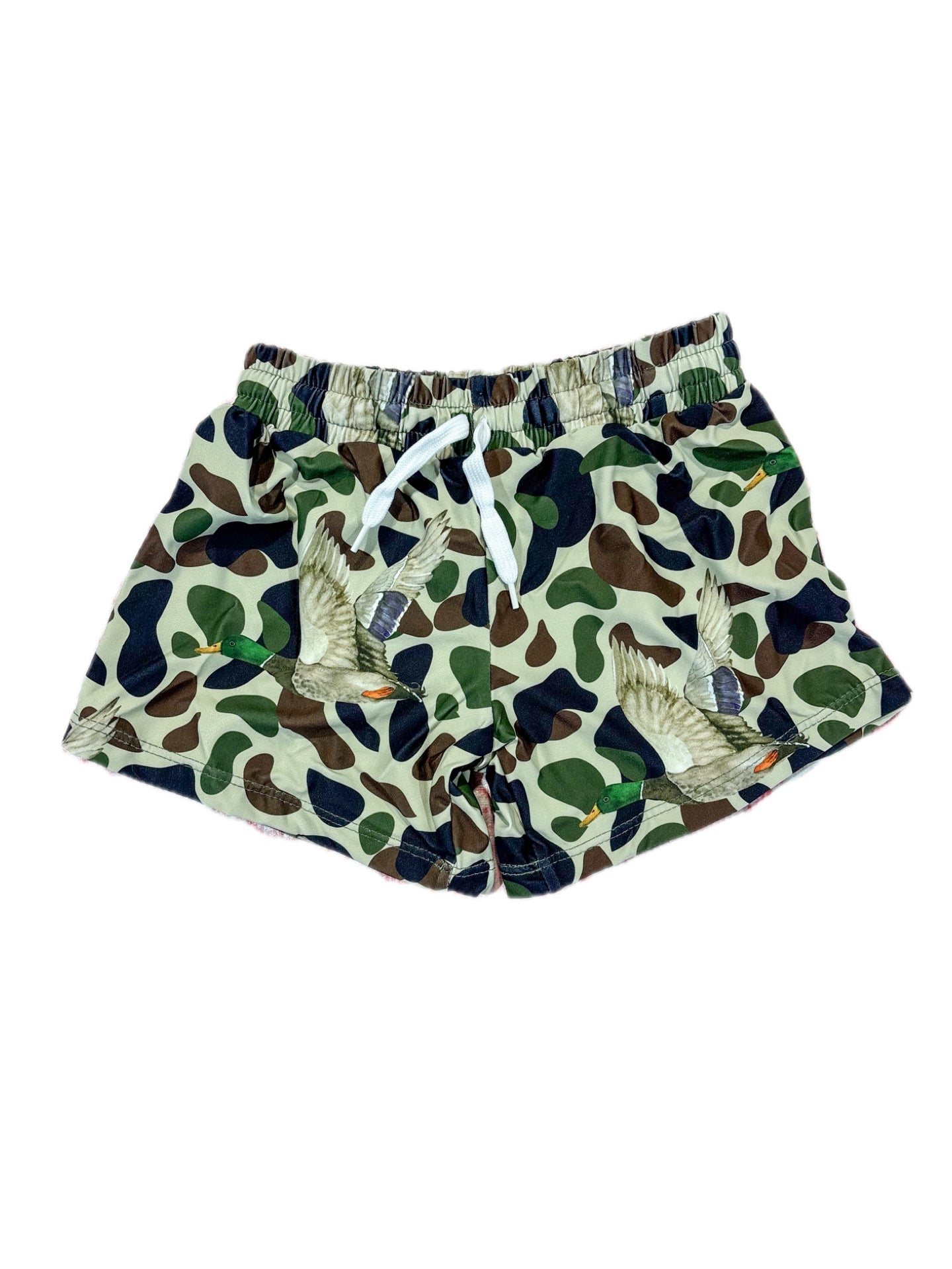 Mallard Camo Swim Shorts