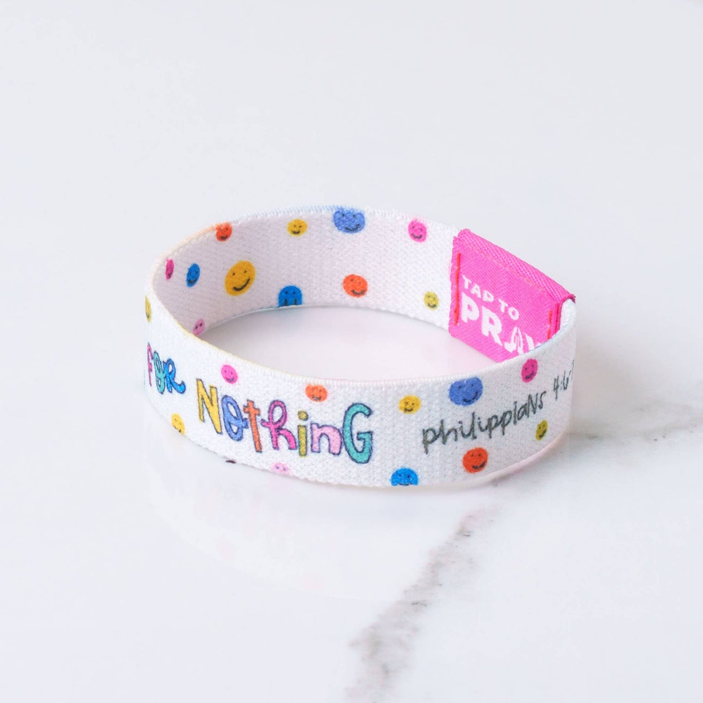 Tap To Pray™ - Kingfolk Series Wristband - Anxious for Nothing