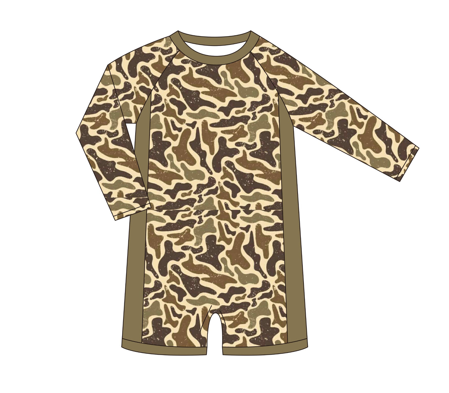Old School Camo Rashguard PRE•ORDER