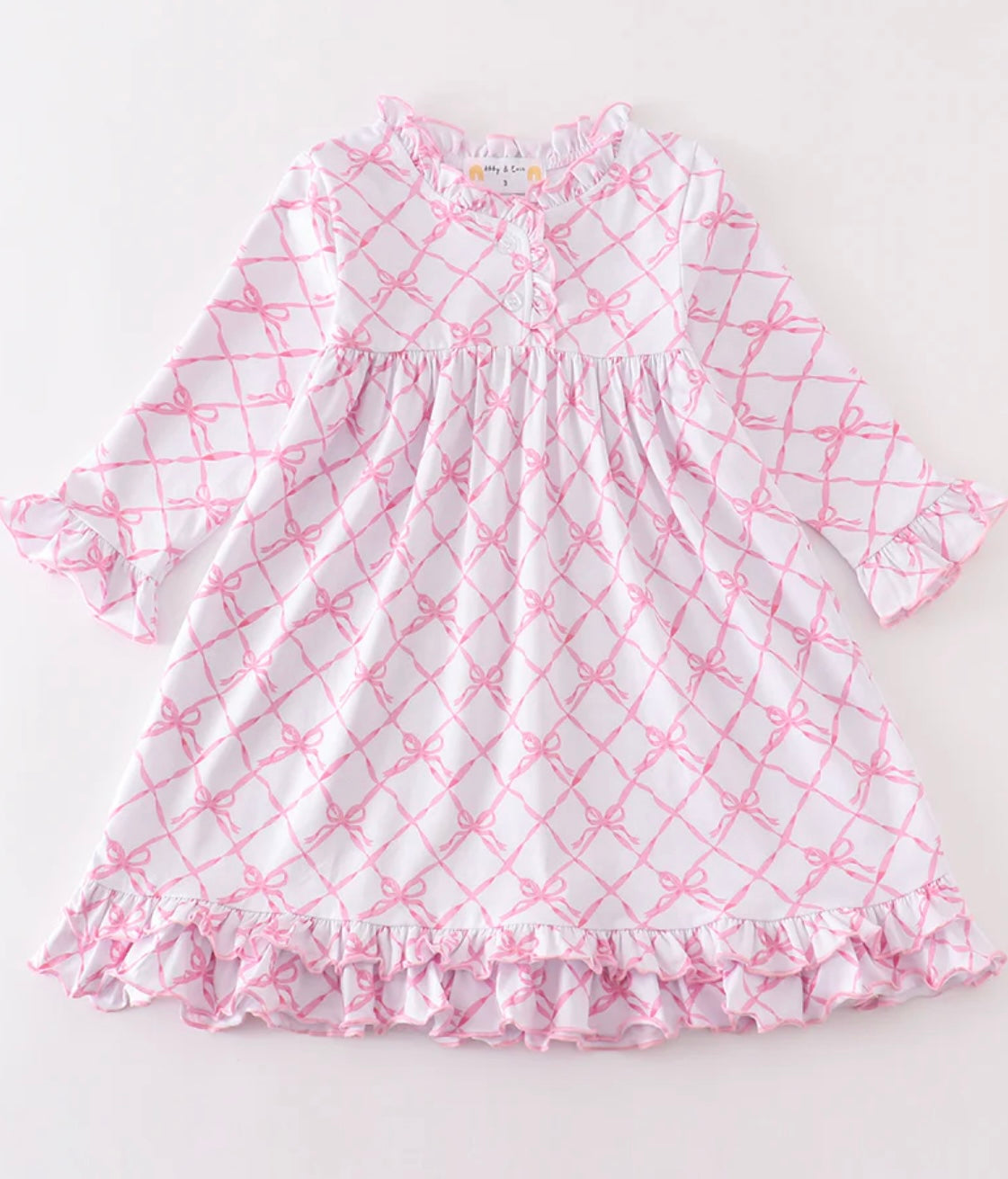 Pink Bow Gown