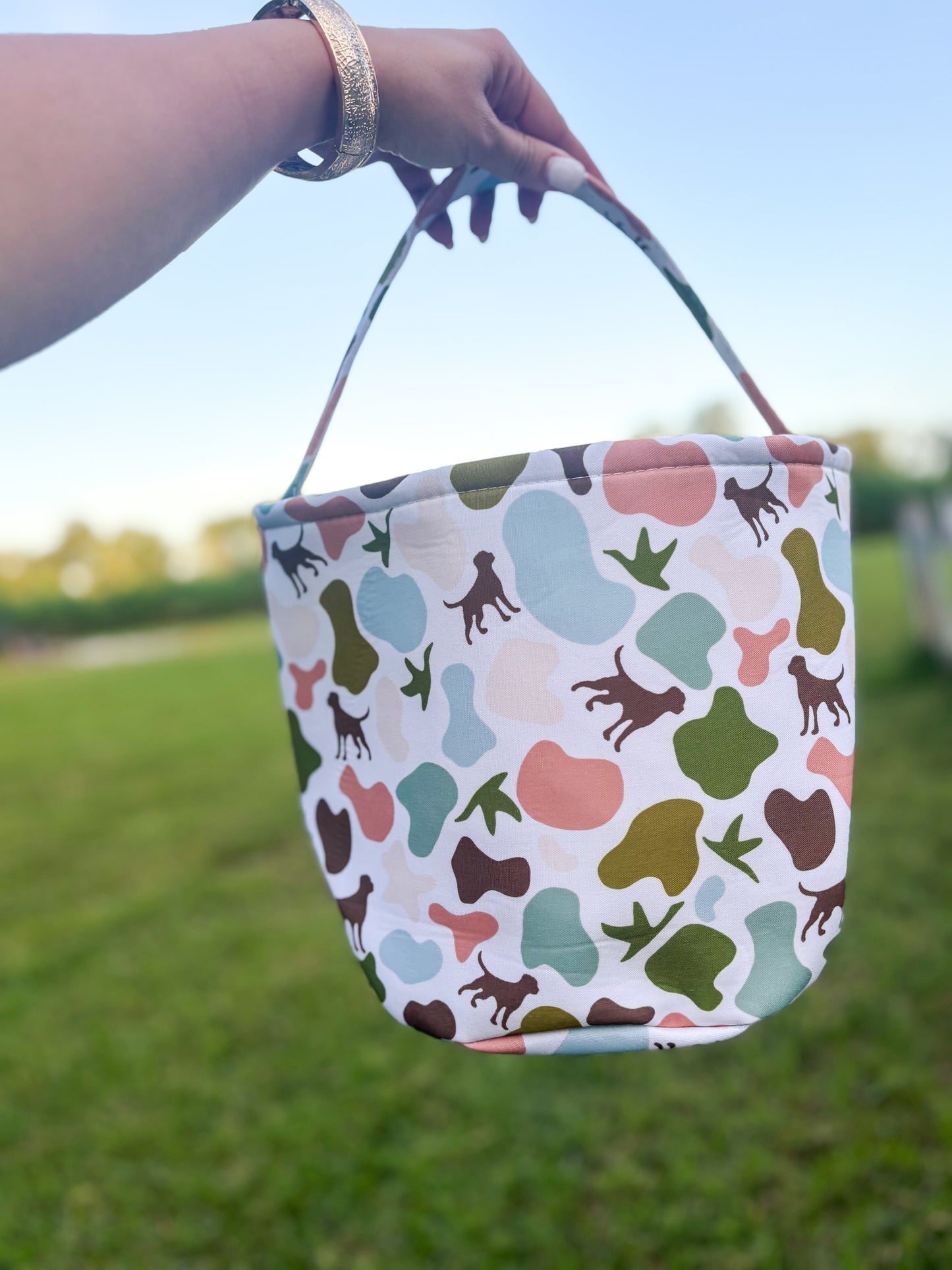 Camo Dog Basket