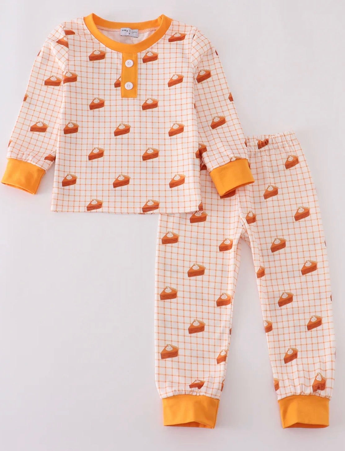 Button Pumpkin Pie Lounge Set