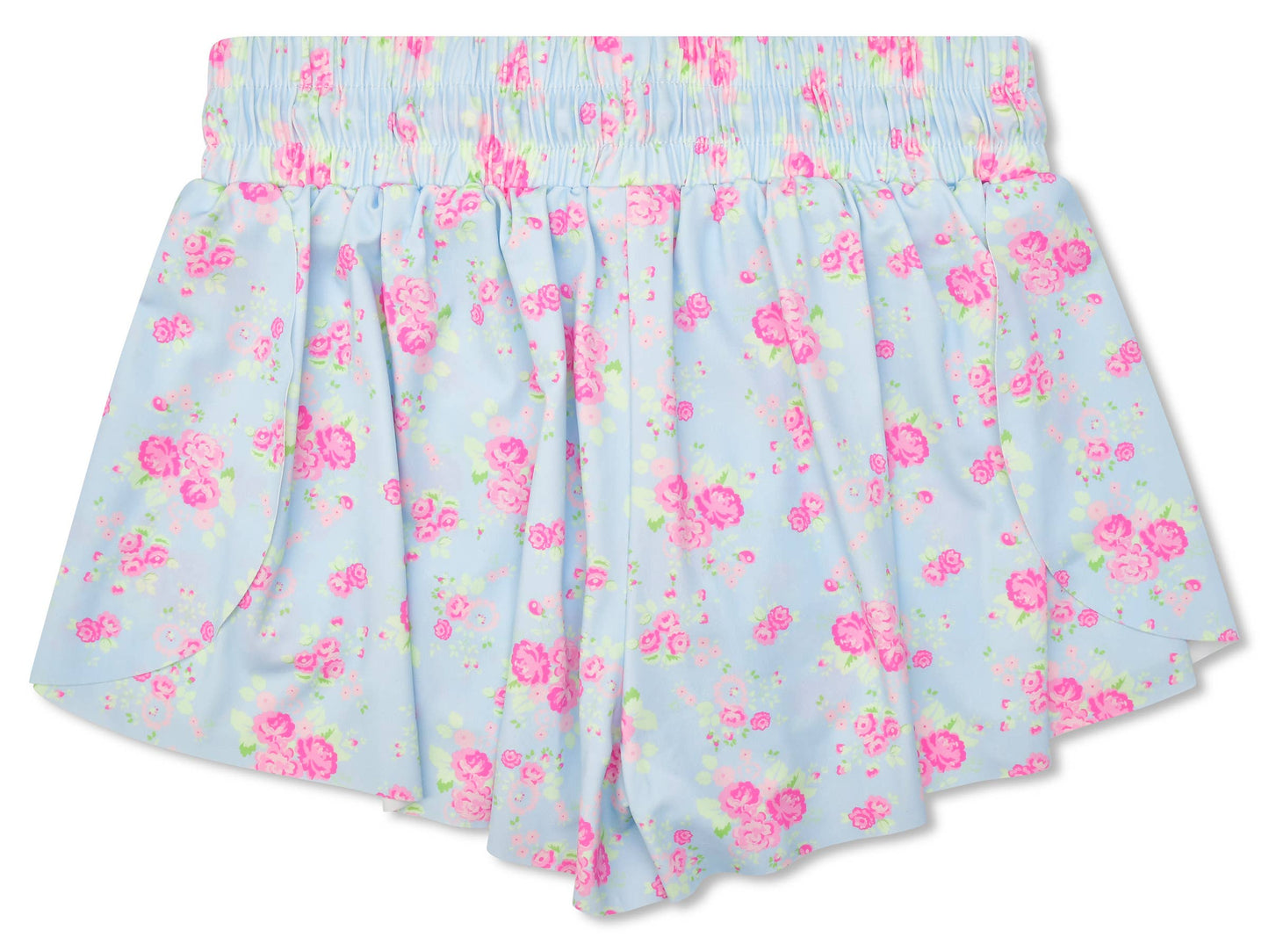 Ditsy Floral Butterfly Shorts (Large (14))