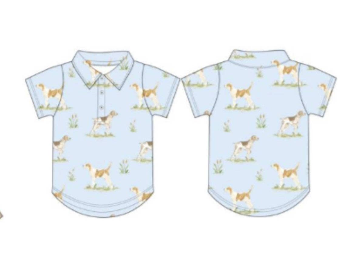 Hunting Dog Bamboo Polo