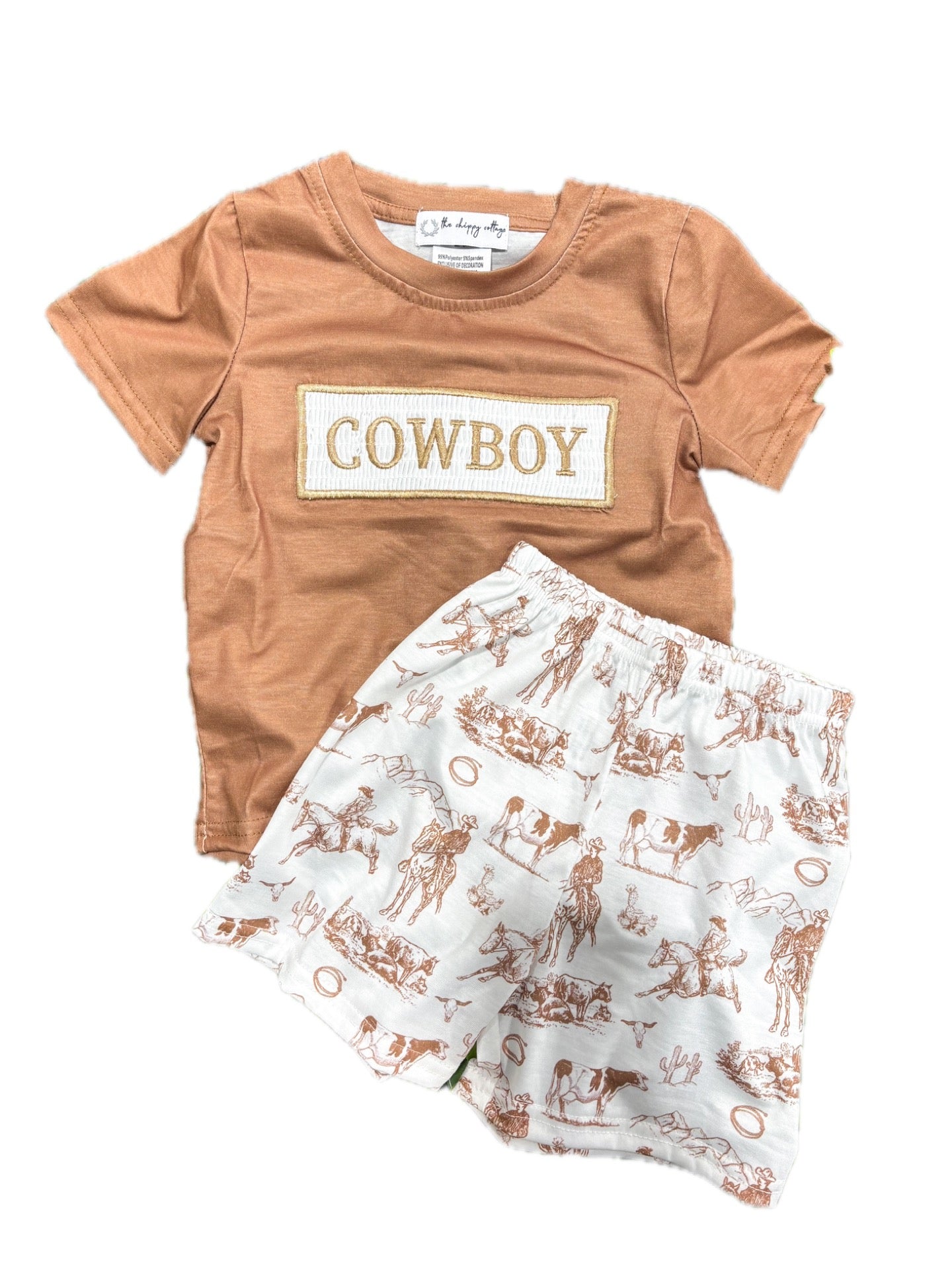 Cowboy Short Set