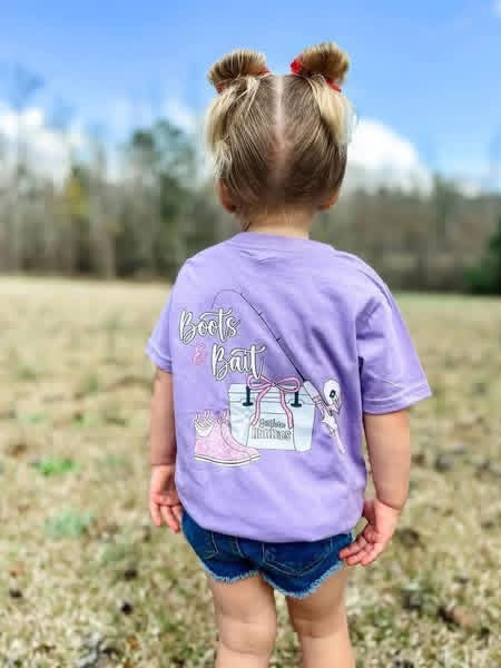 Girly Boots & Bait Tee