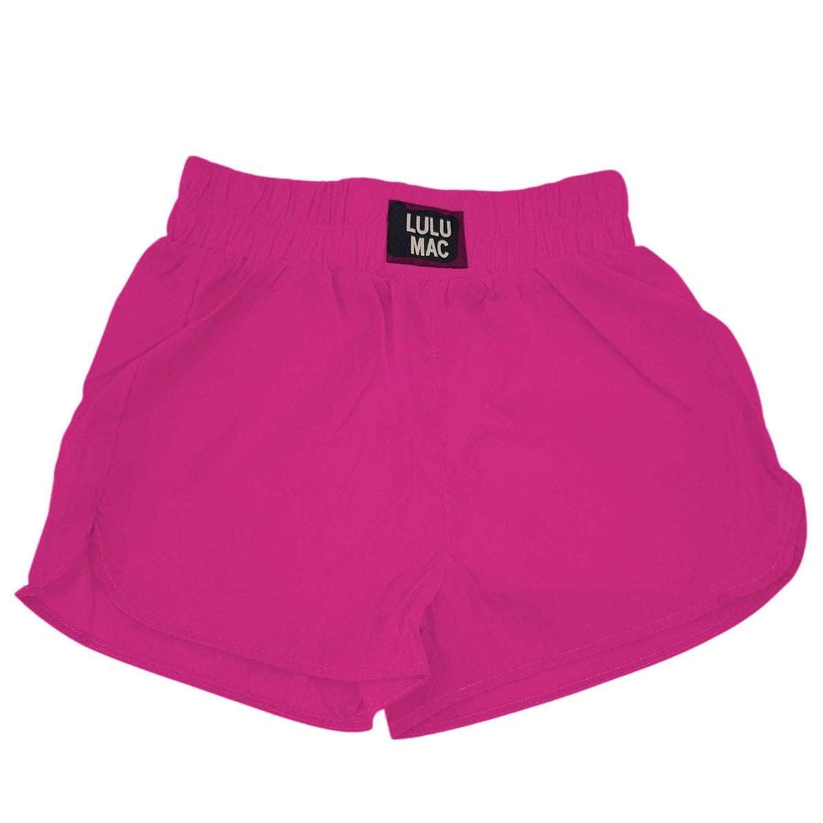 HOT PINK LULU MAC KIDS SHORTS