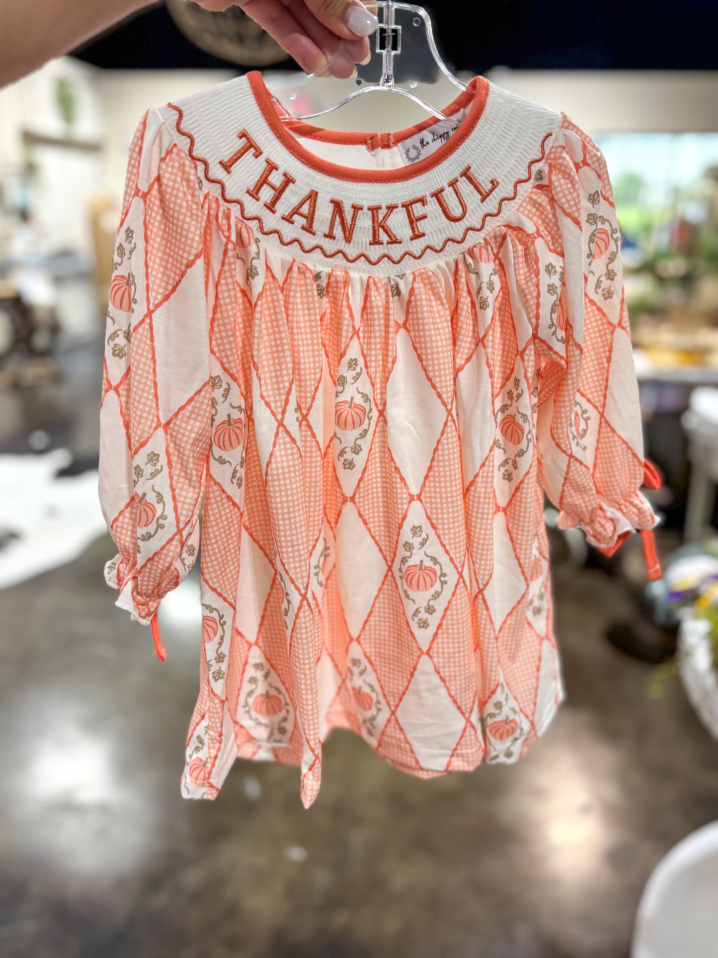 Thankful Gingham Dress