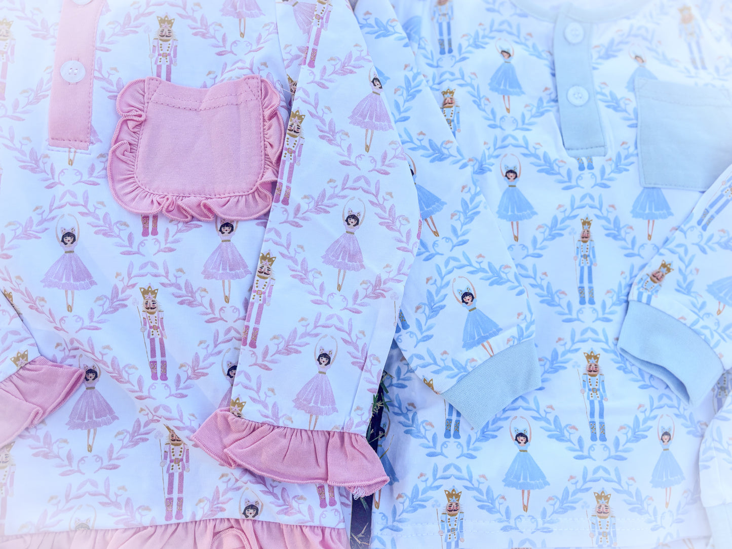 Blue Nutcracker Pjs