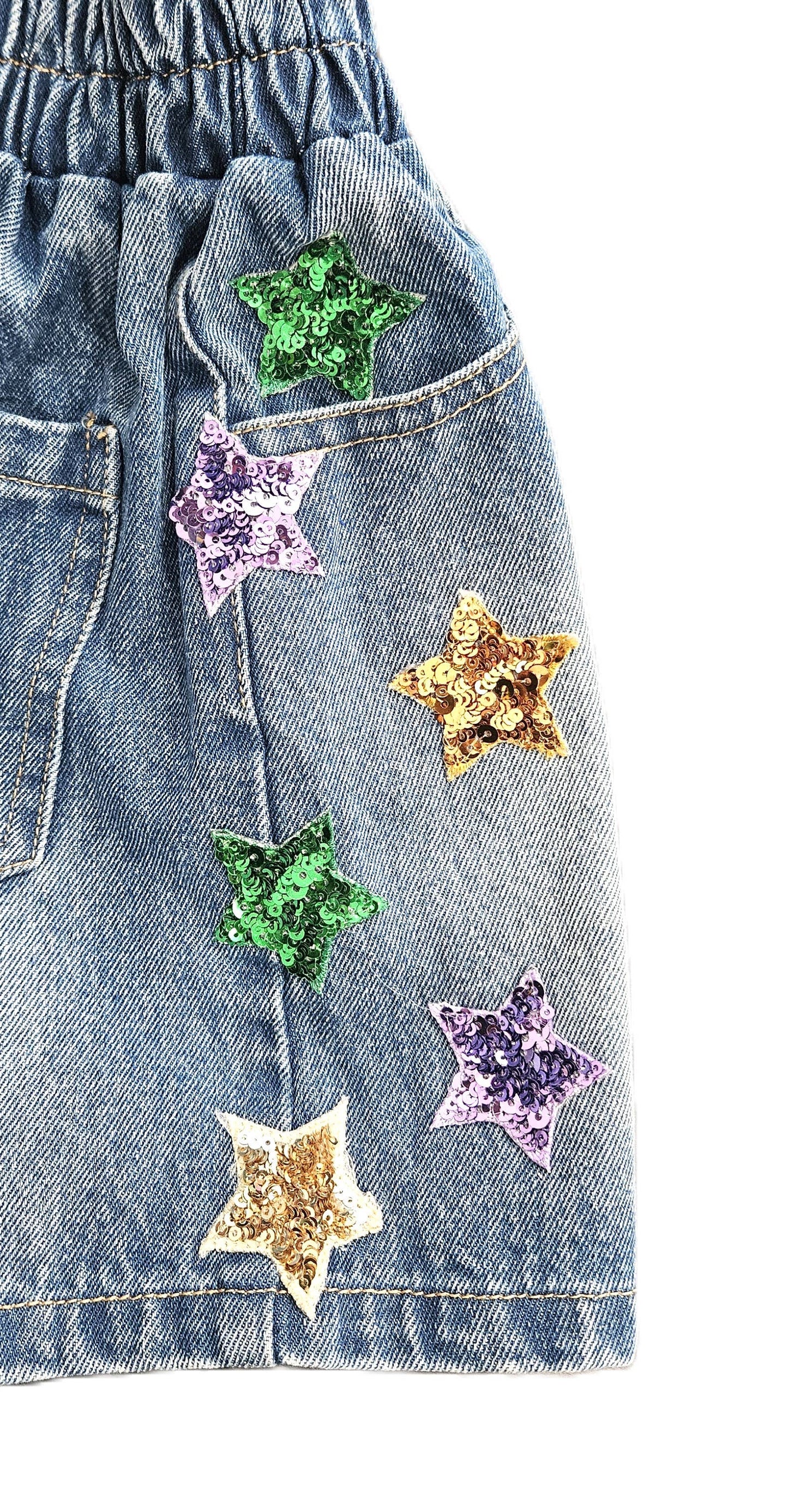 Star Sequin Shorts