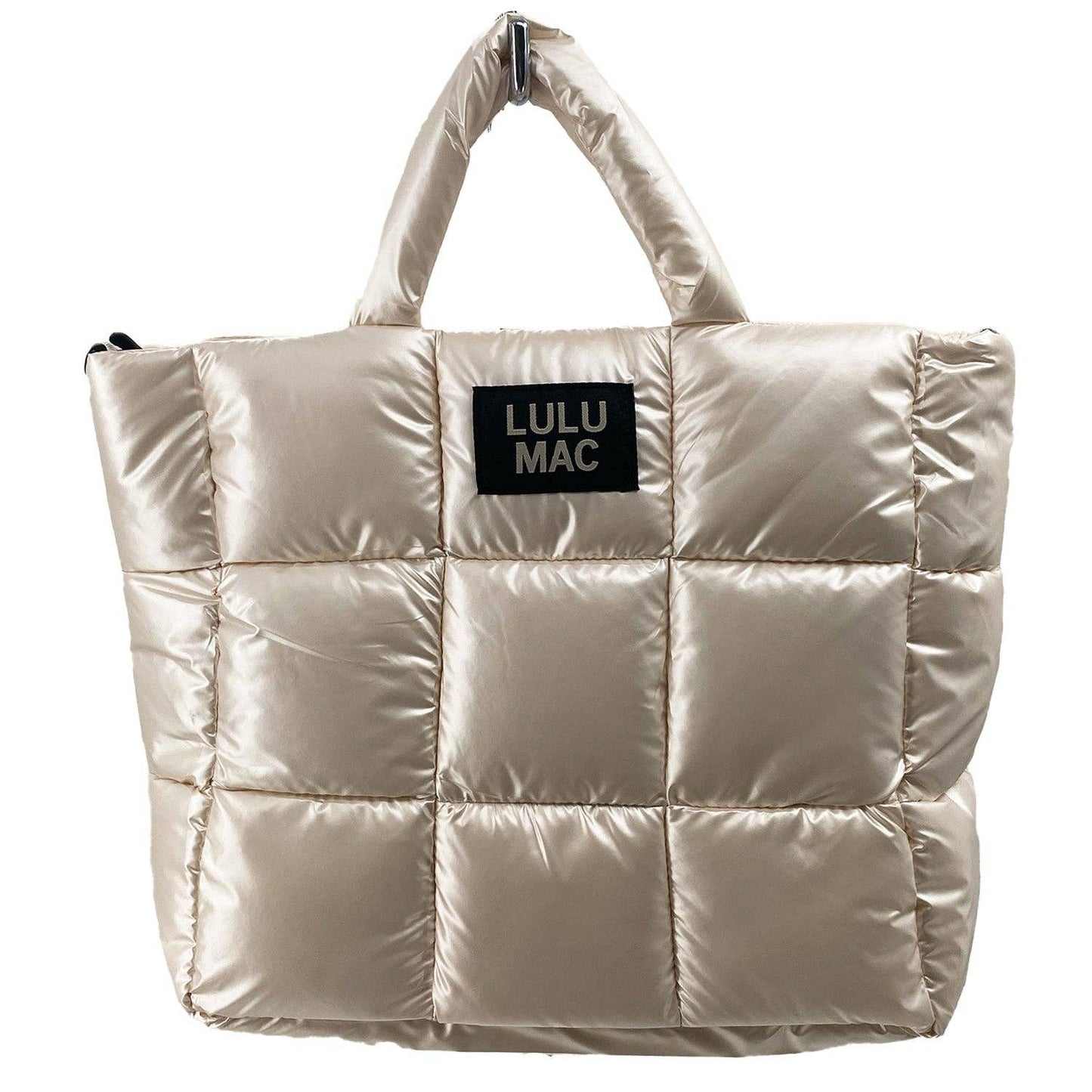 Large Puffer Metallic LULU MAC Off-White