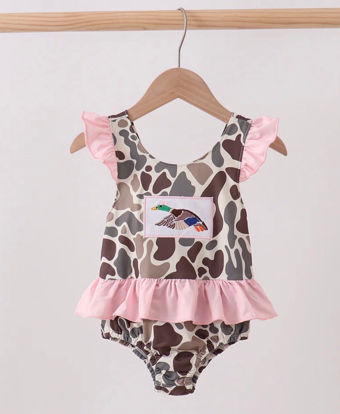 Pink Camo Mallard Swim