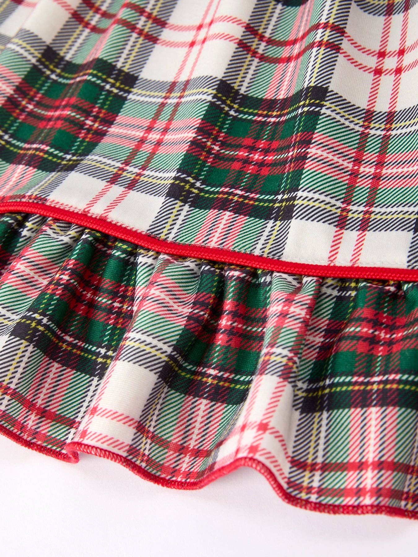 Plaid Santa Gown