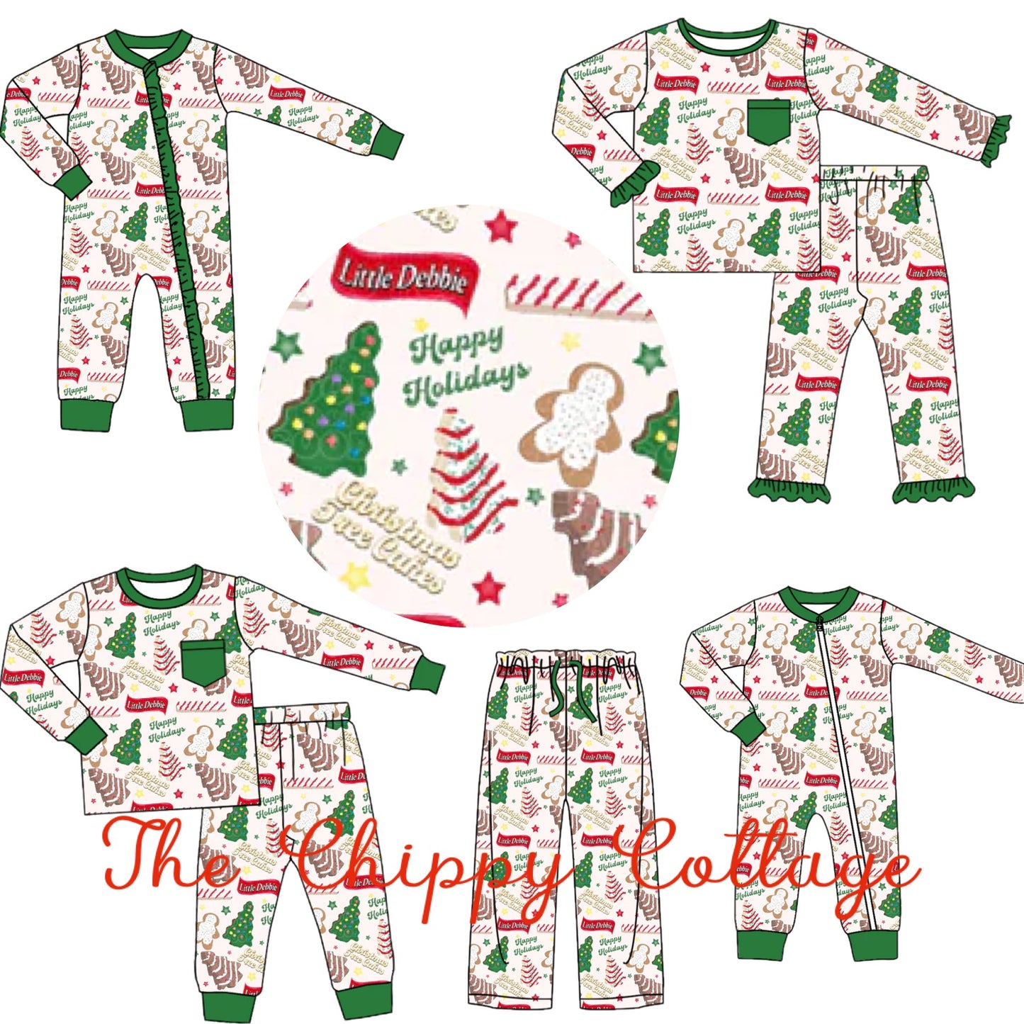 Lil Deb Christmas Cake Pj