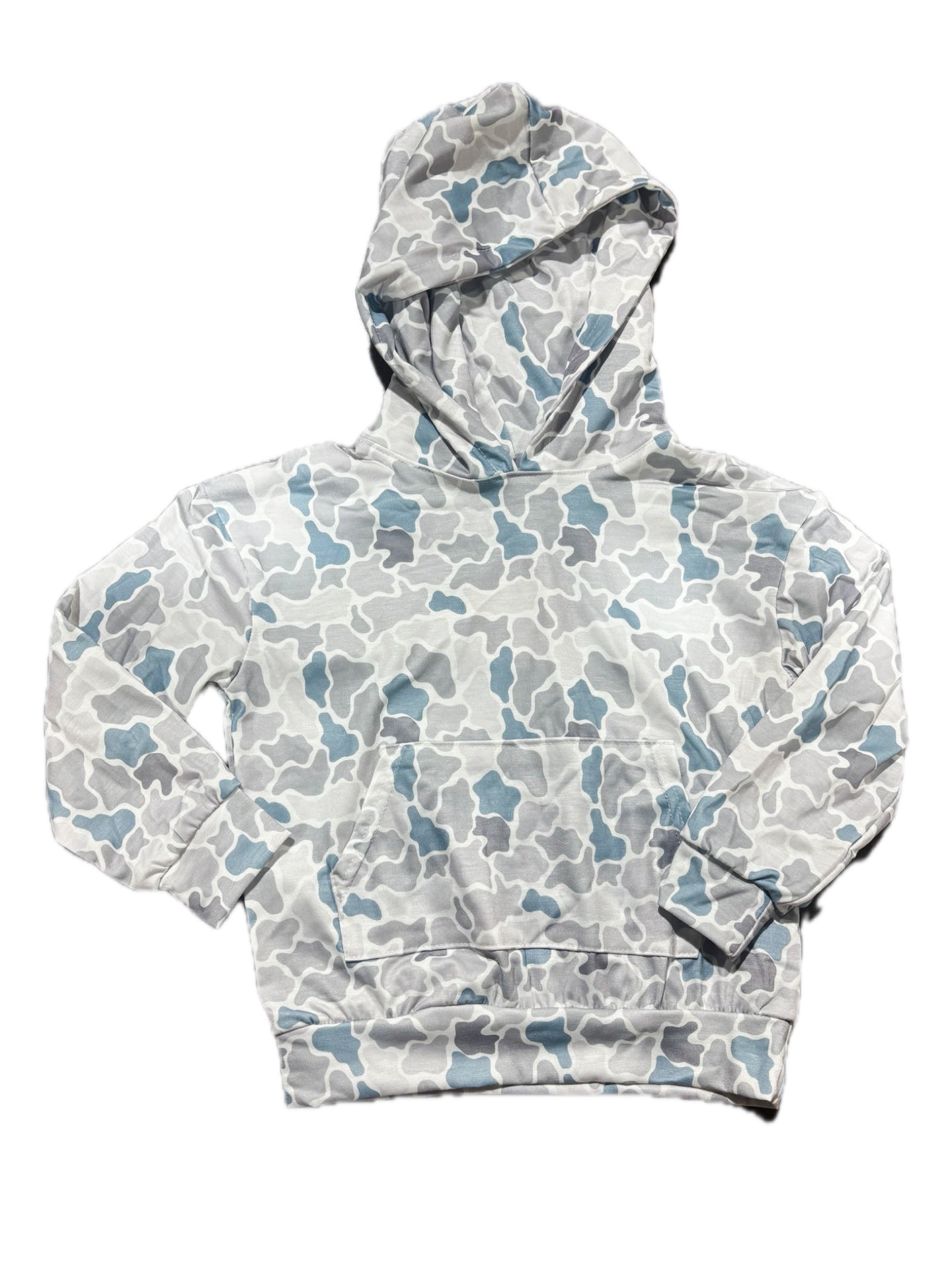 Grey Camo Pullover