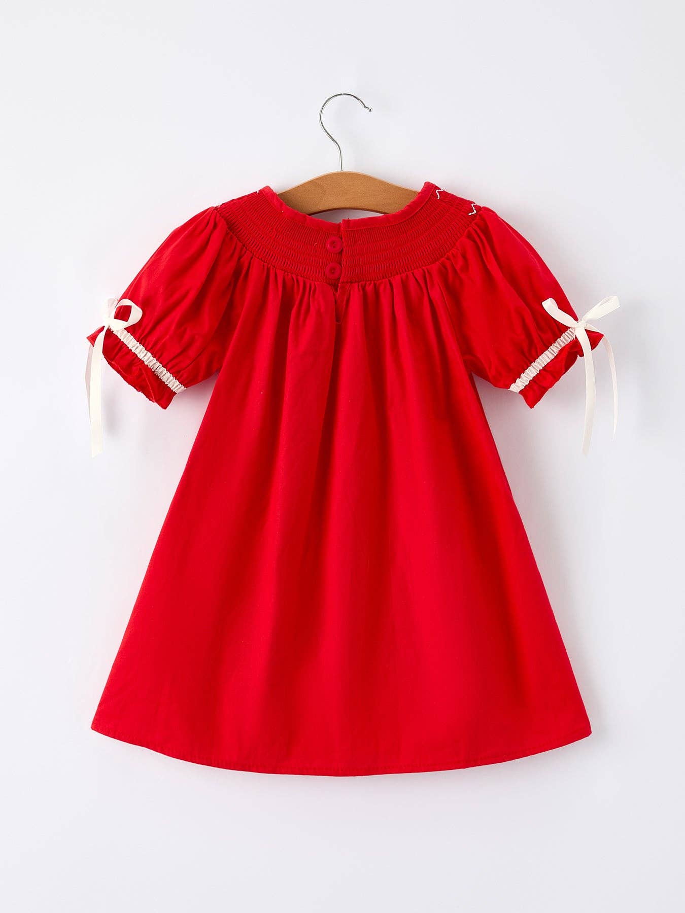 Red Christmas Gingerbread Dress