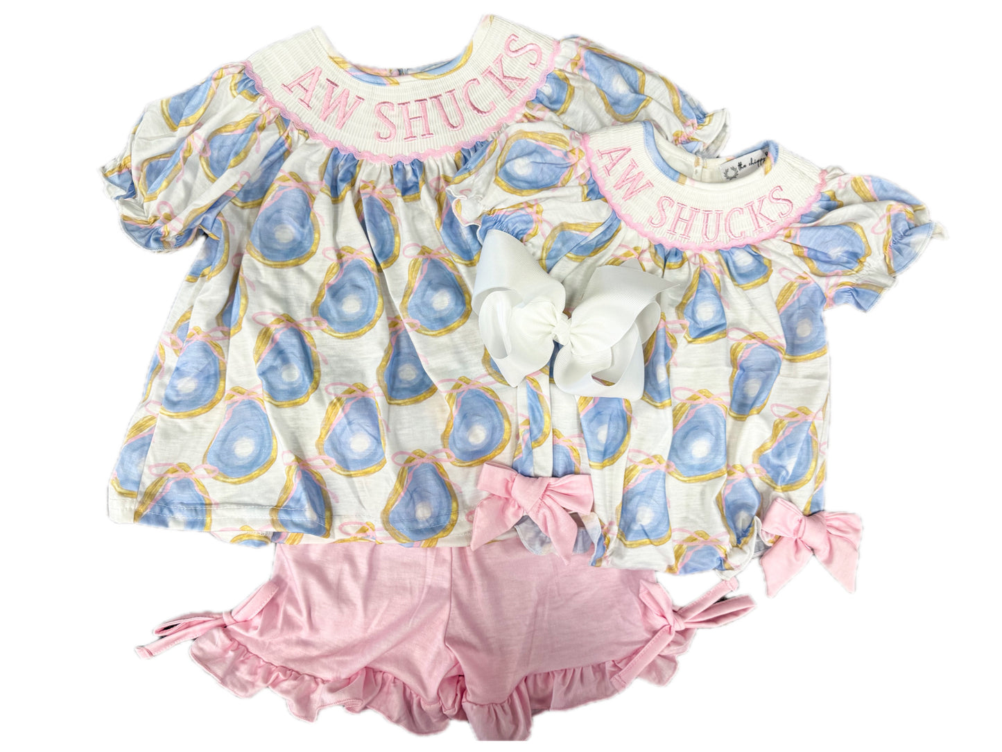 Pink Aw Shucks Smock