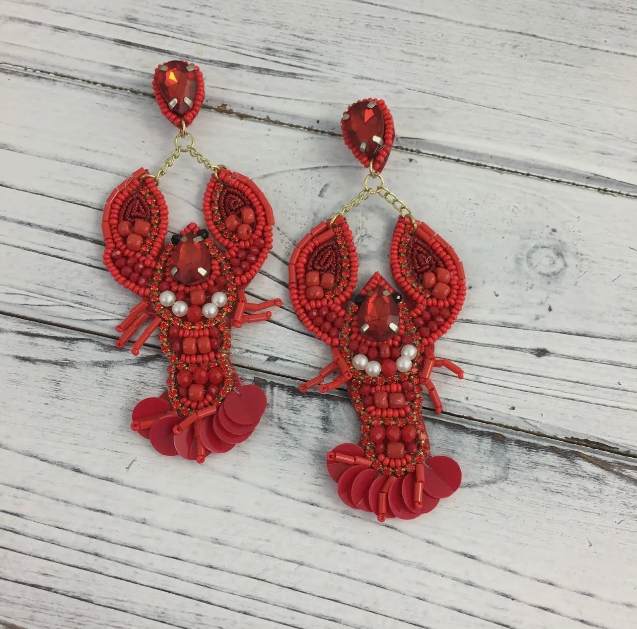 Crawfish Earrings