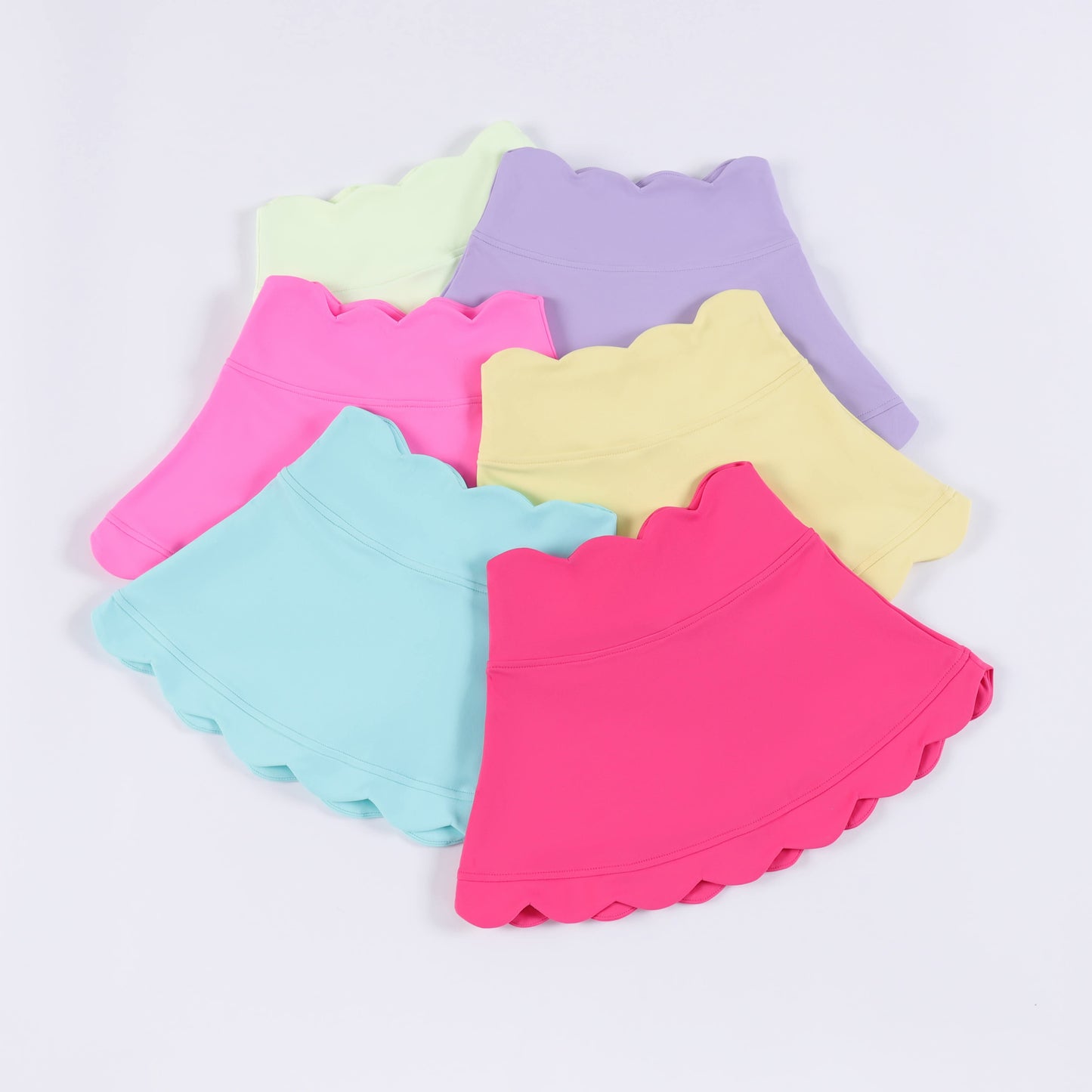 Scalloped Skort