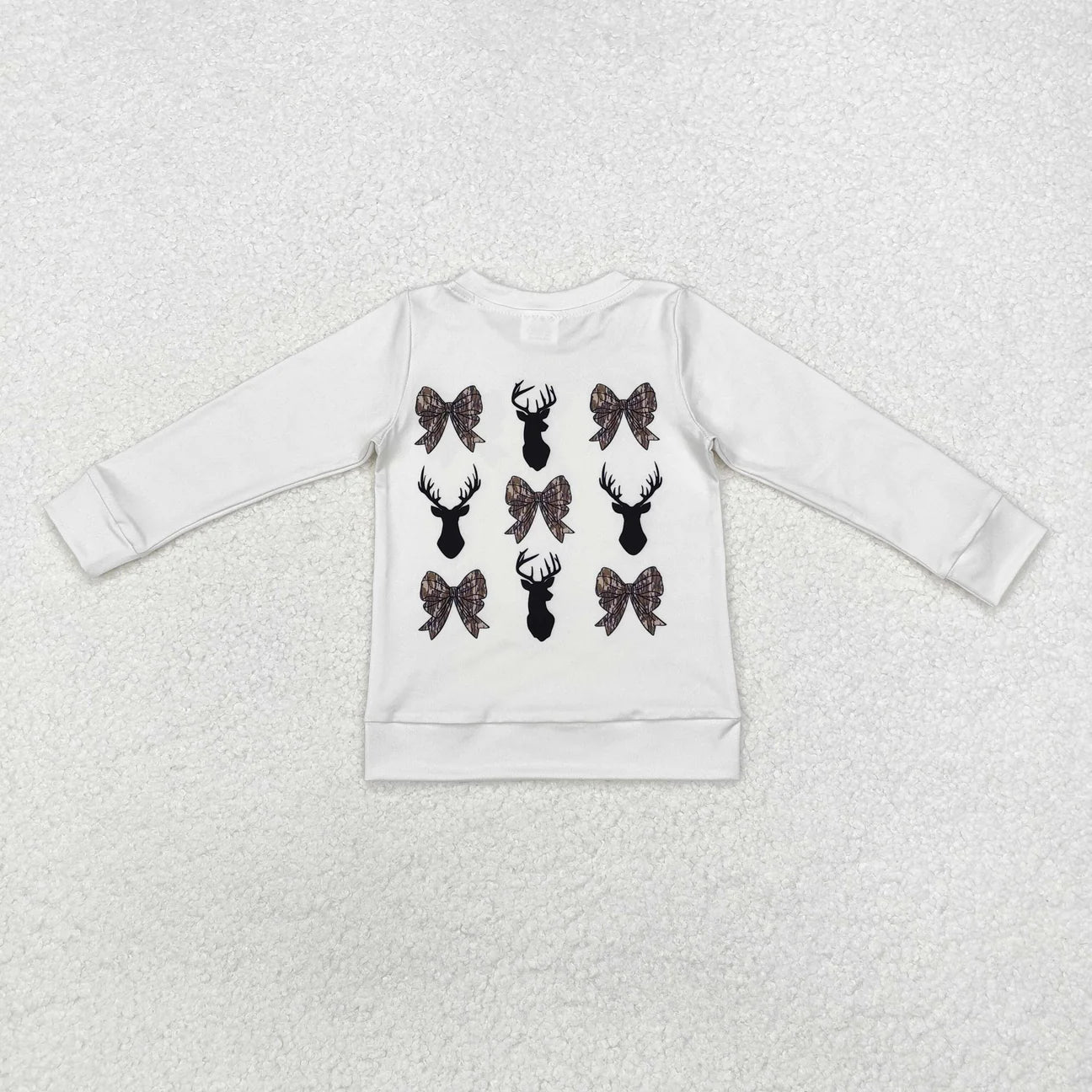 Elk Camo Bow Tee