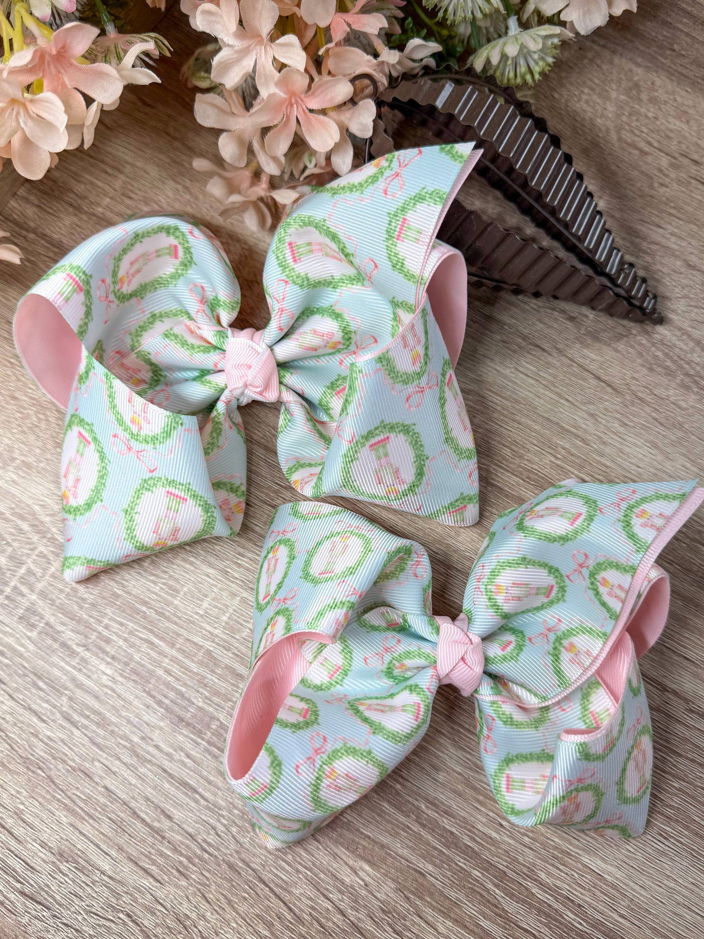 Pastel Nutcracker Bow