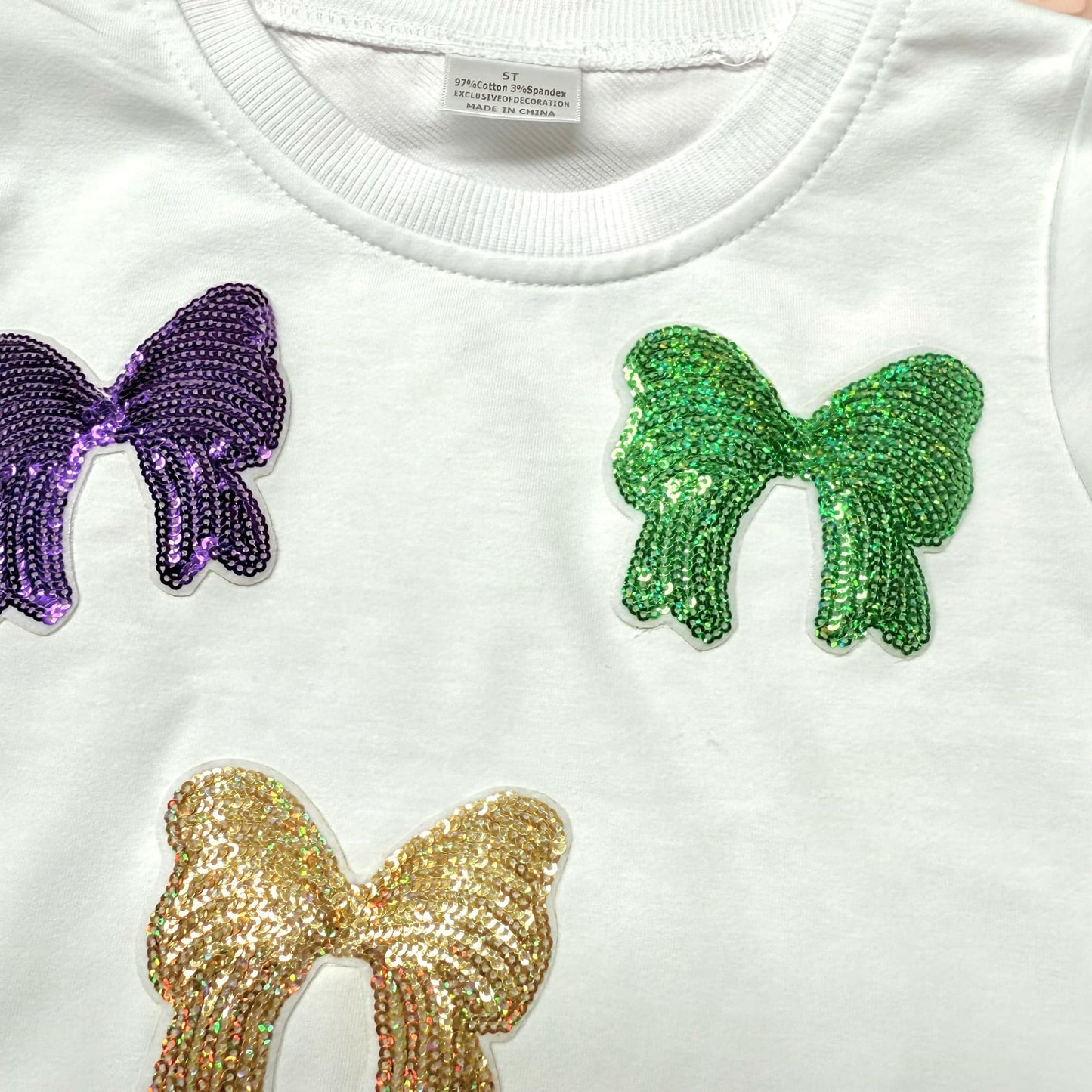 Mardi Coquette Sequin Shirt