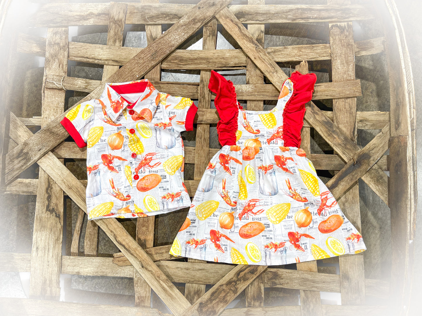 Boys Crawfish Shirt