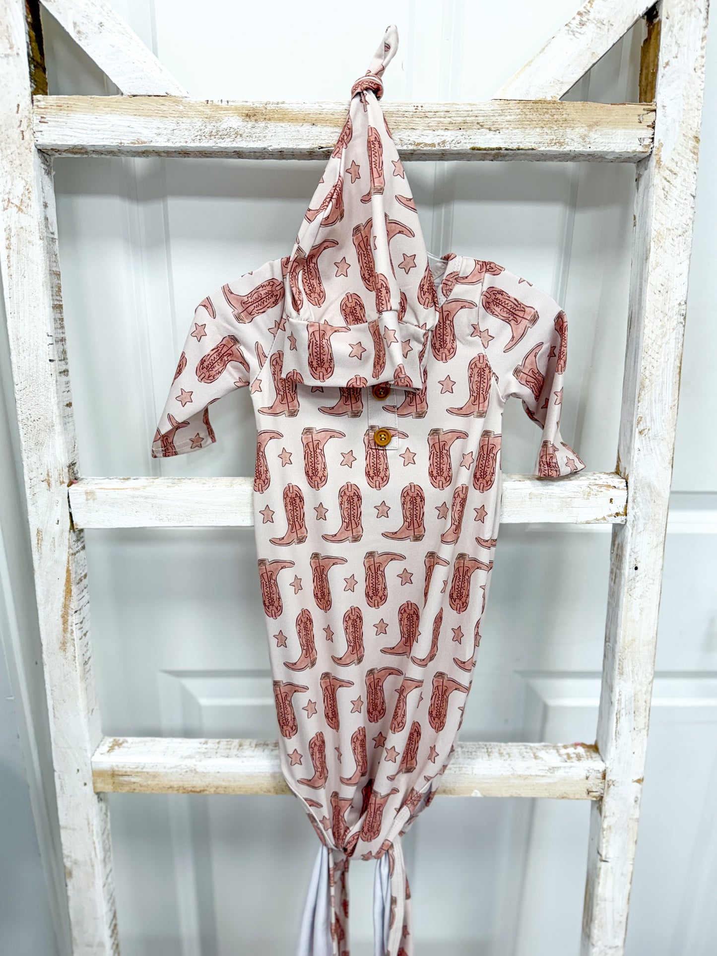 Two Step Knotted Gown