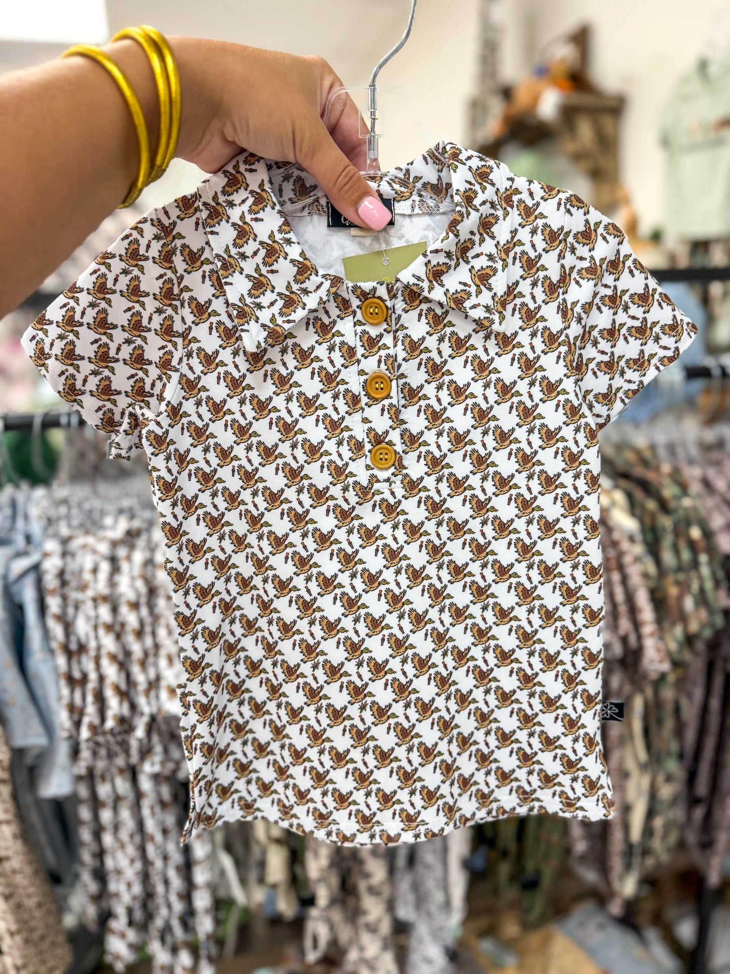 Quacker Boy Collar Shirt