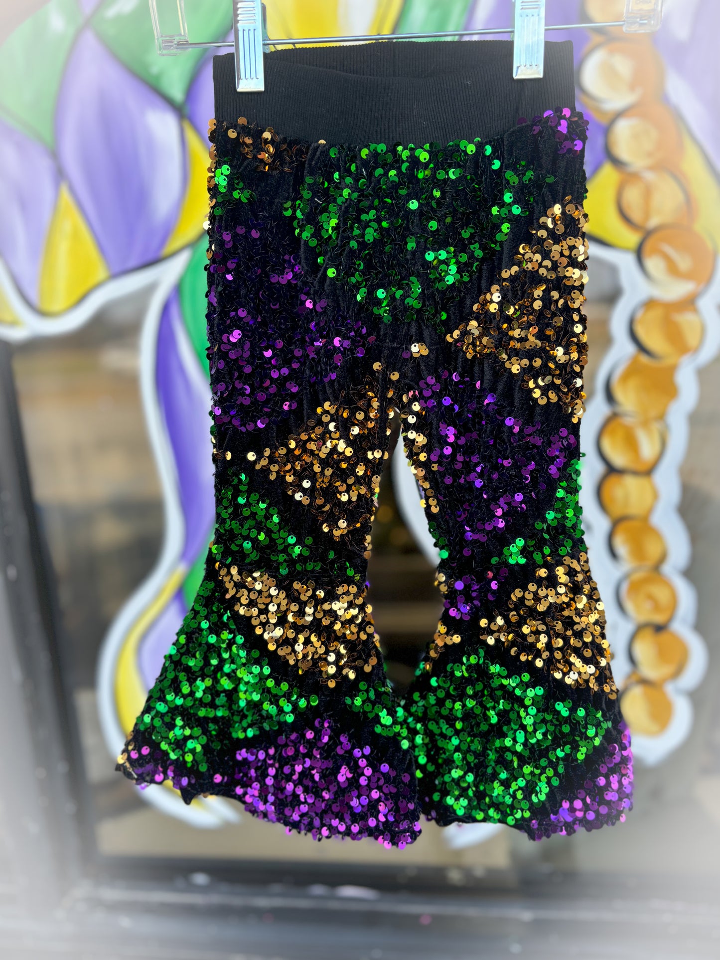 Mermaid Sequin Bellbottoms