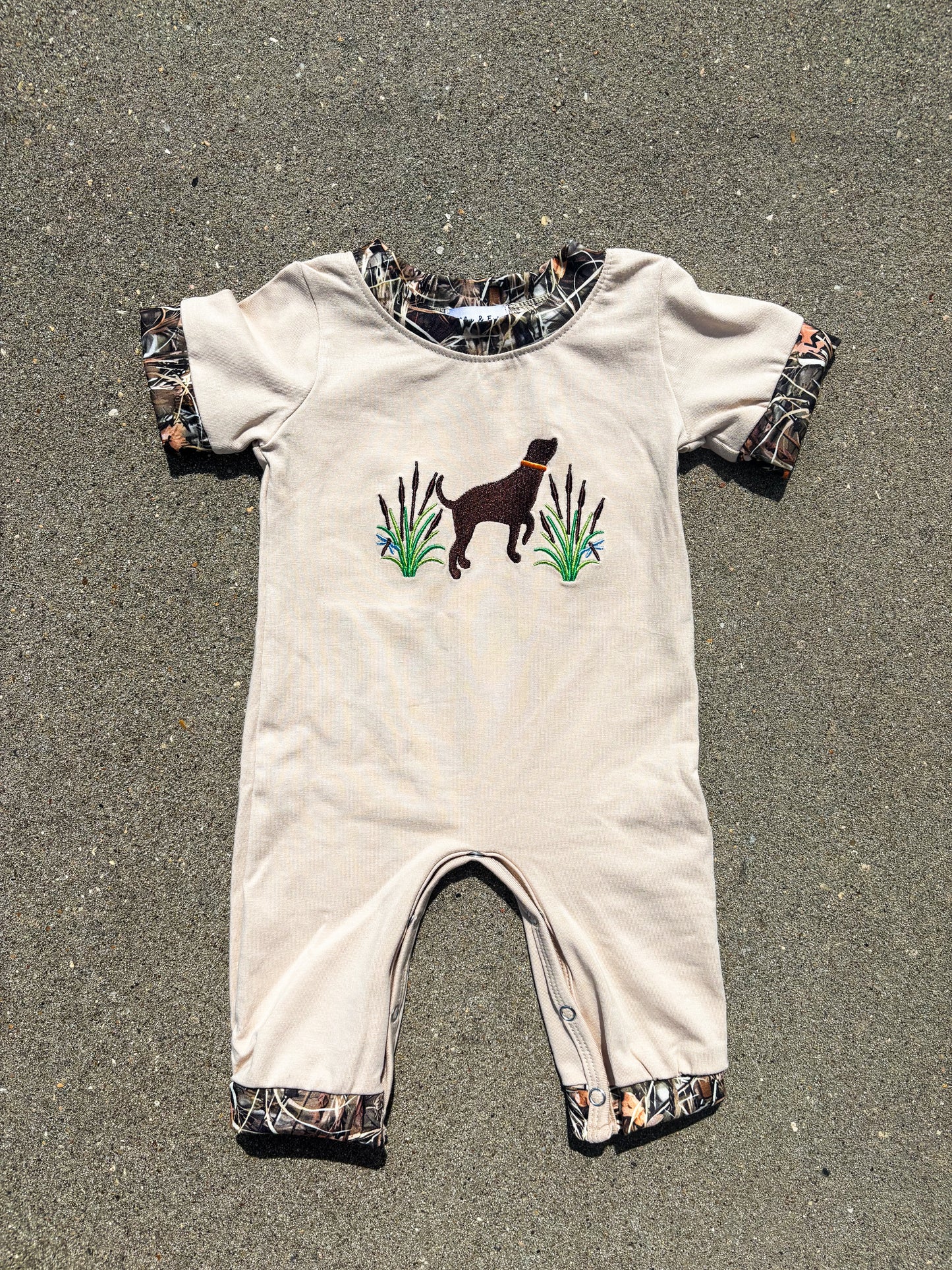 Branch Lab Boy Romper