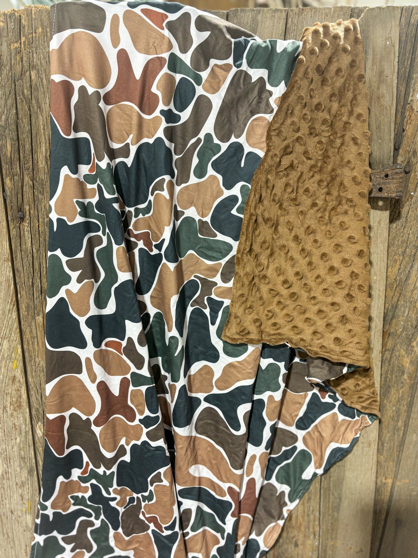 Throwback Camo Blanket