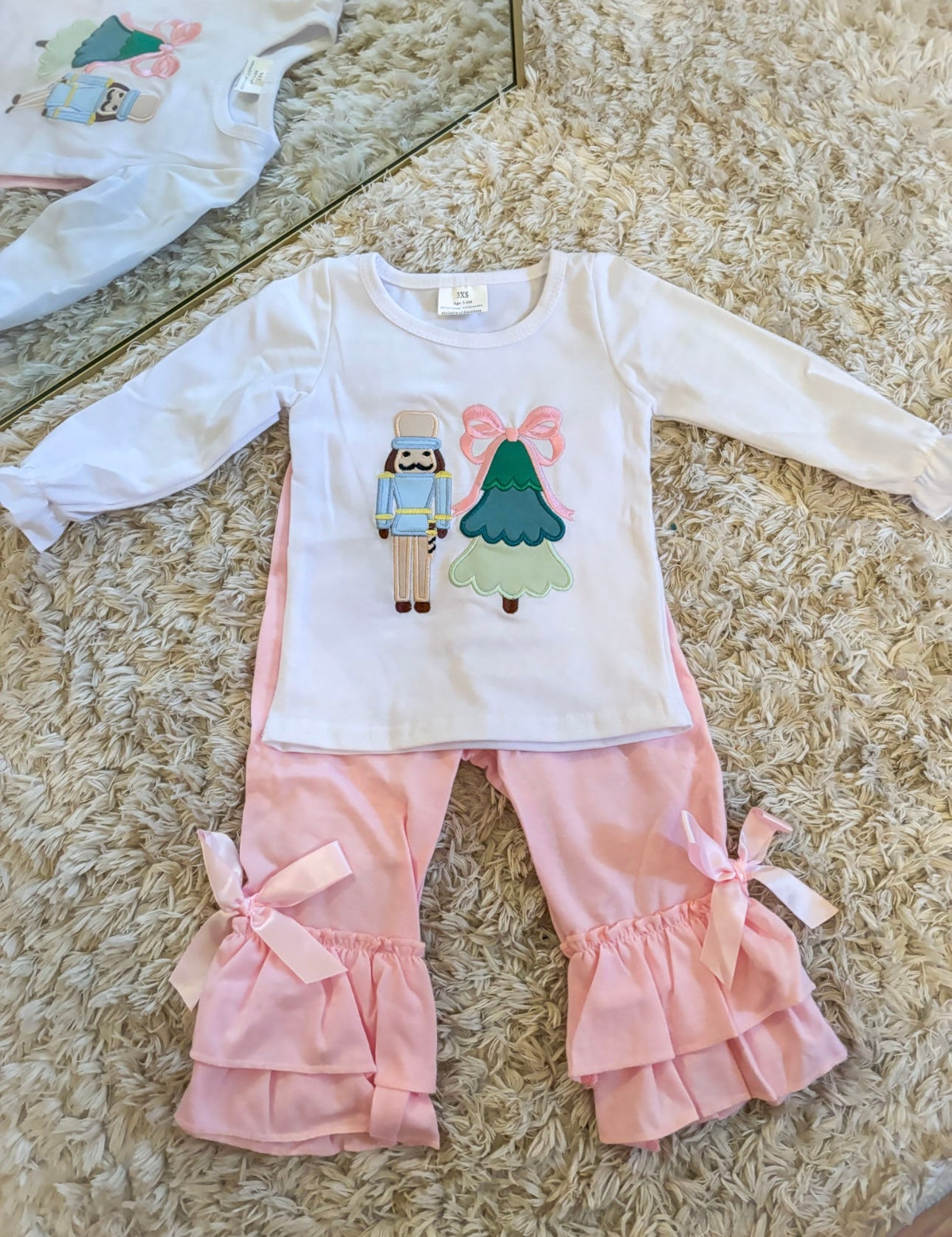 Applique Nutcracker Pant Set