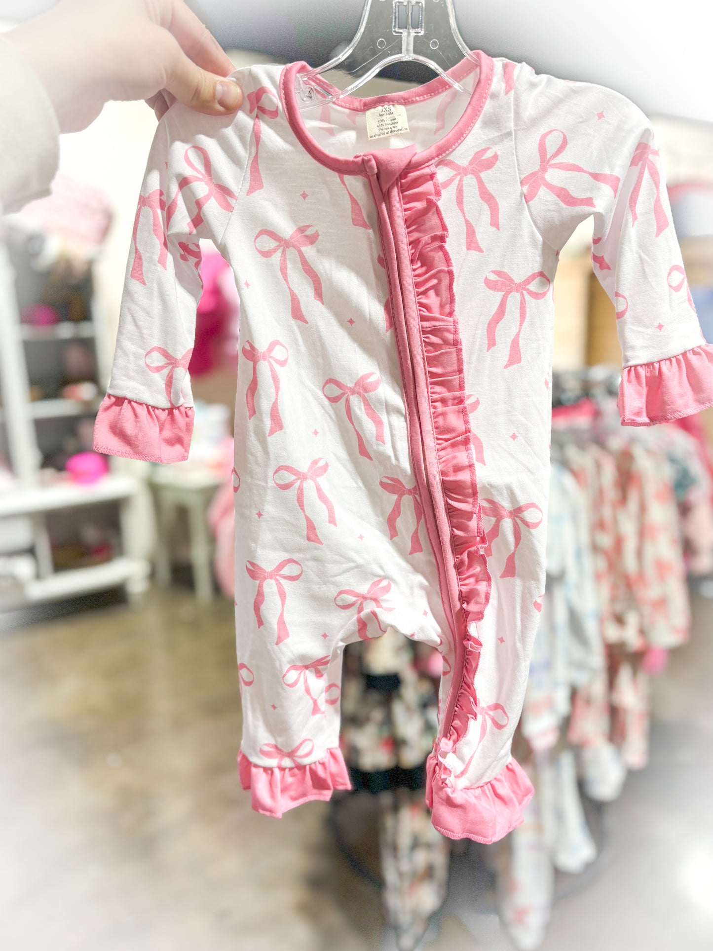 Coquette Ruffle Sleeper