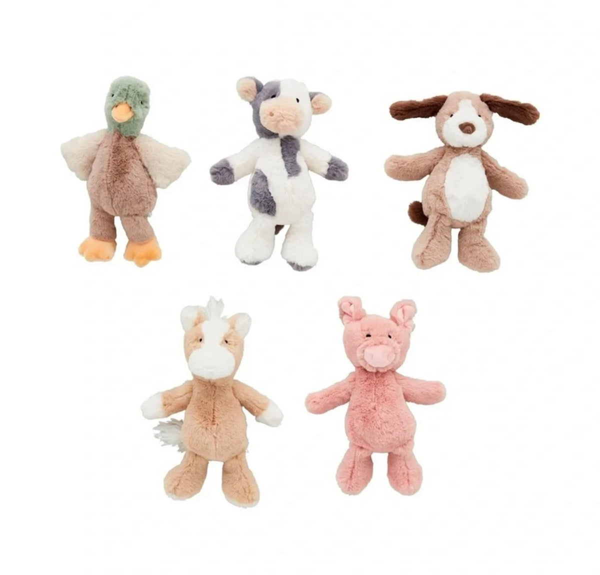 Farm Plush Rattle