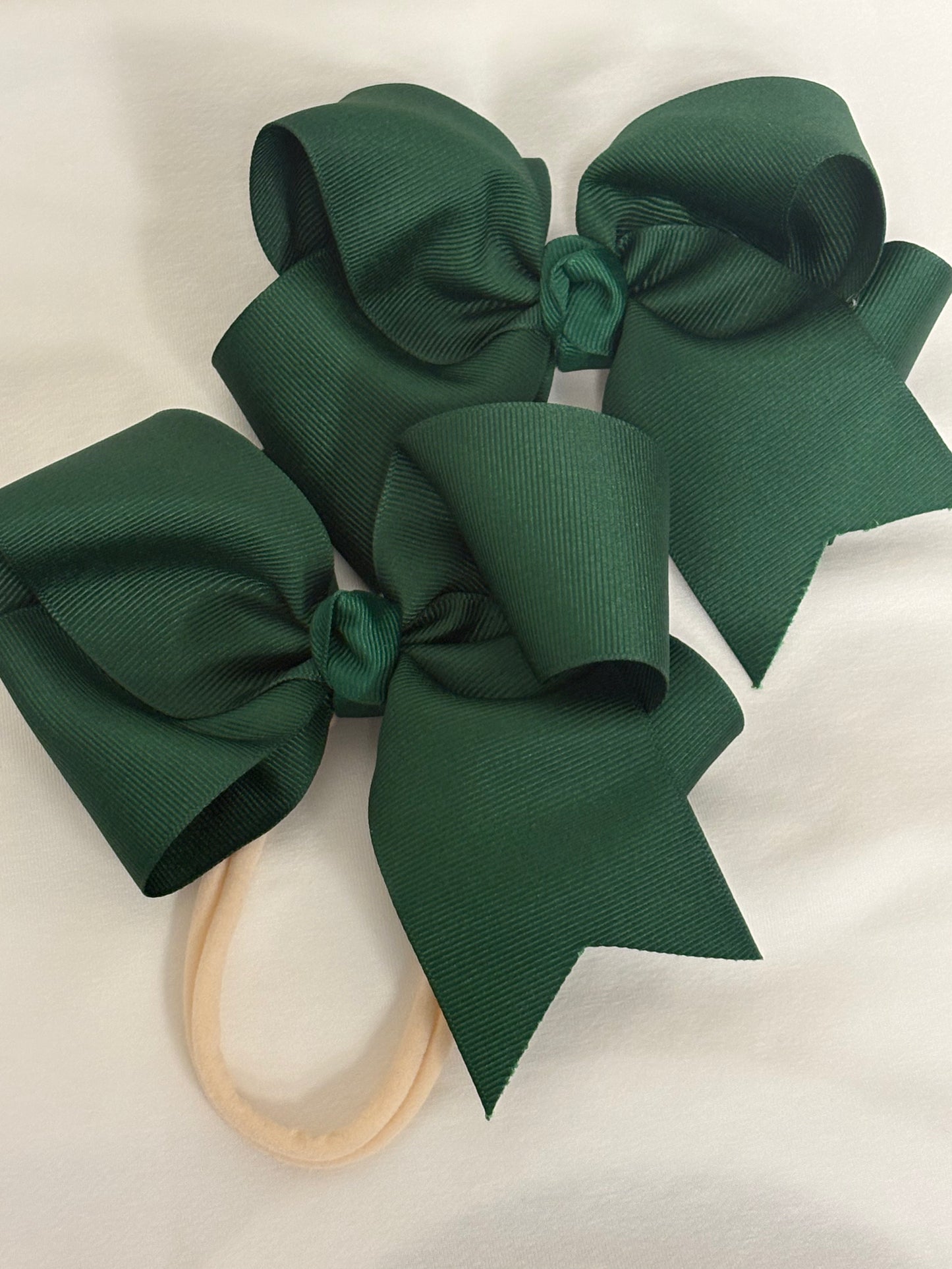 Hunter Green Bow