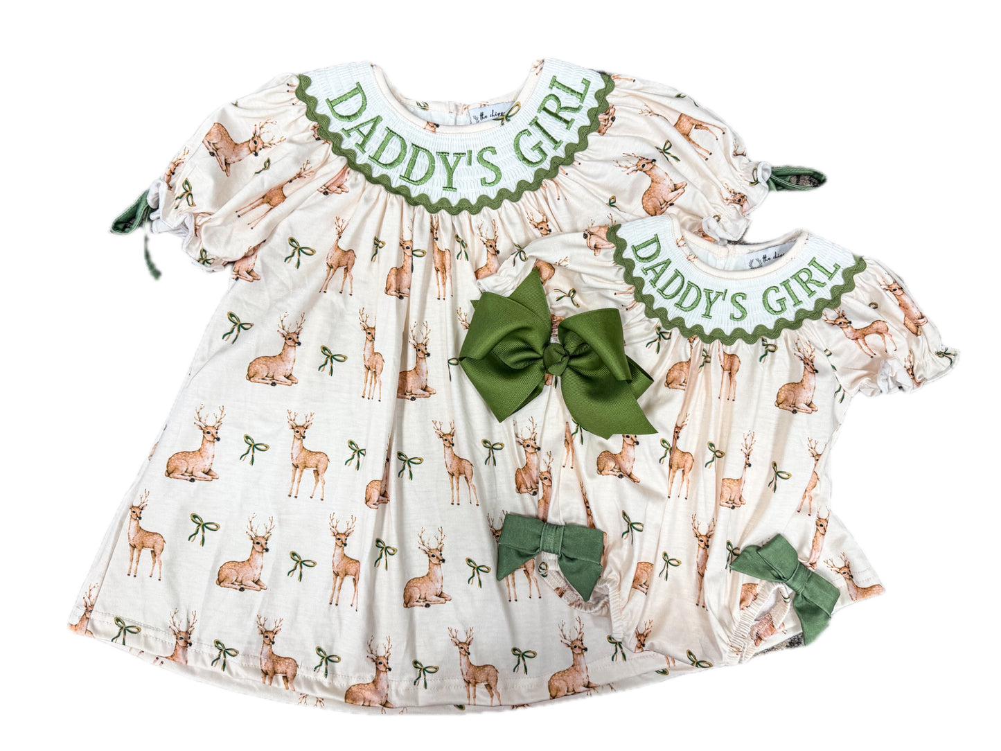Daddy’s Girl Deer Smock