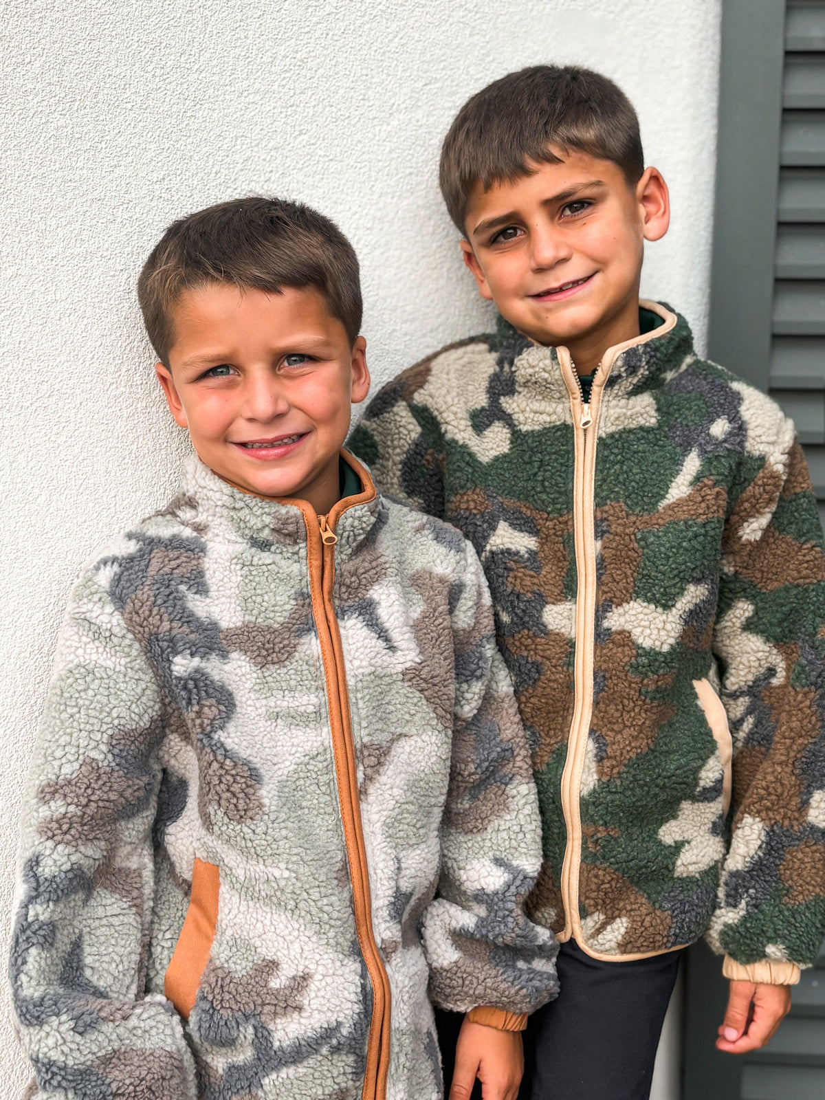 Dark Camo Fleece Jacket