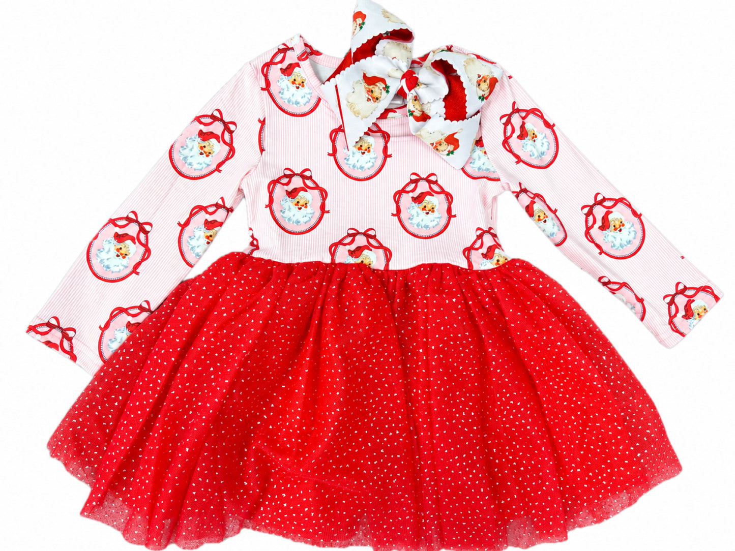 Vintage Santa Tutu Dress