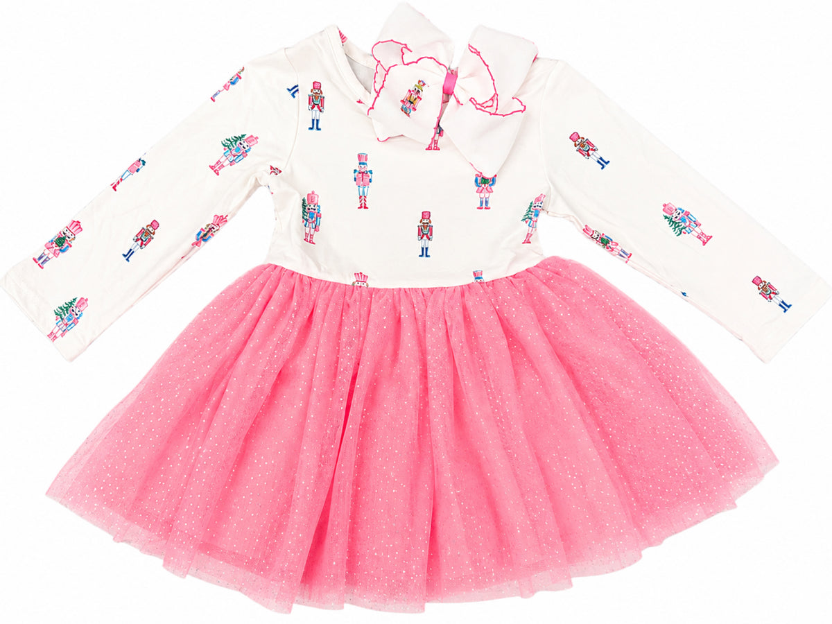 Pink Nutcracker Christmas Dress