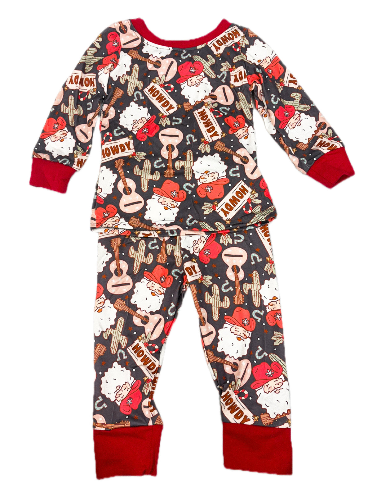 Howdy Santa Pajamas Set