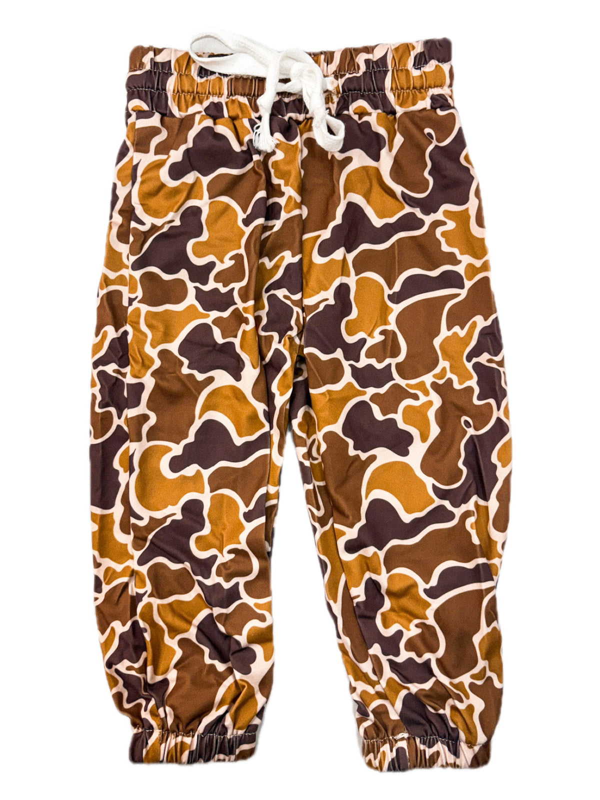 Brown Throwback Camo Joggers