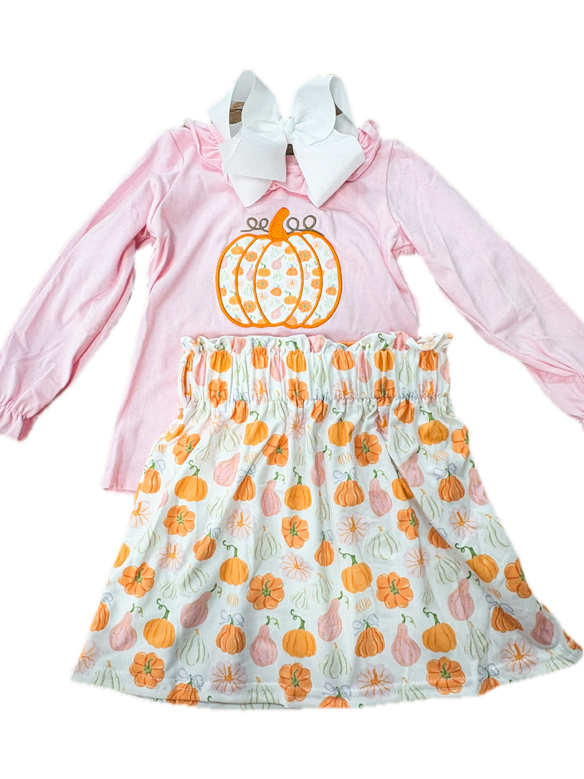 Pumpkin Patch Skirt Set