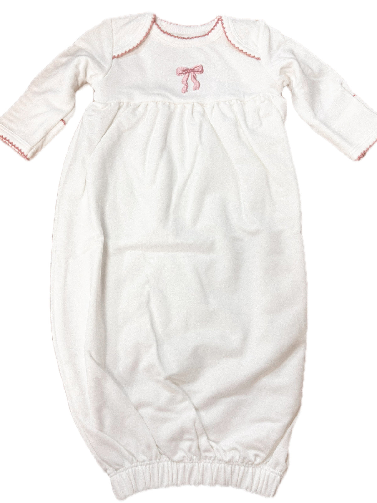 Pip Embroidered Gown - Bow