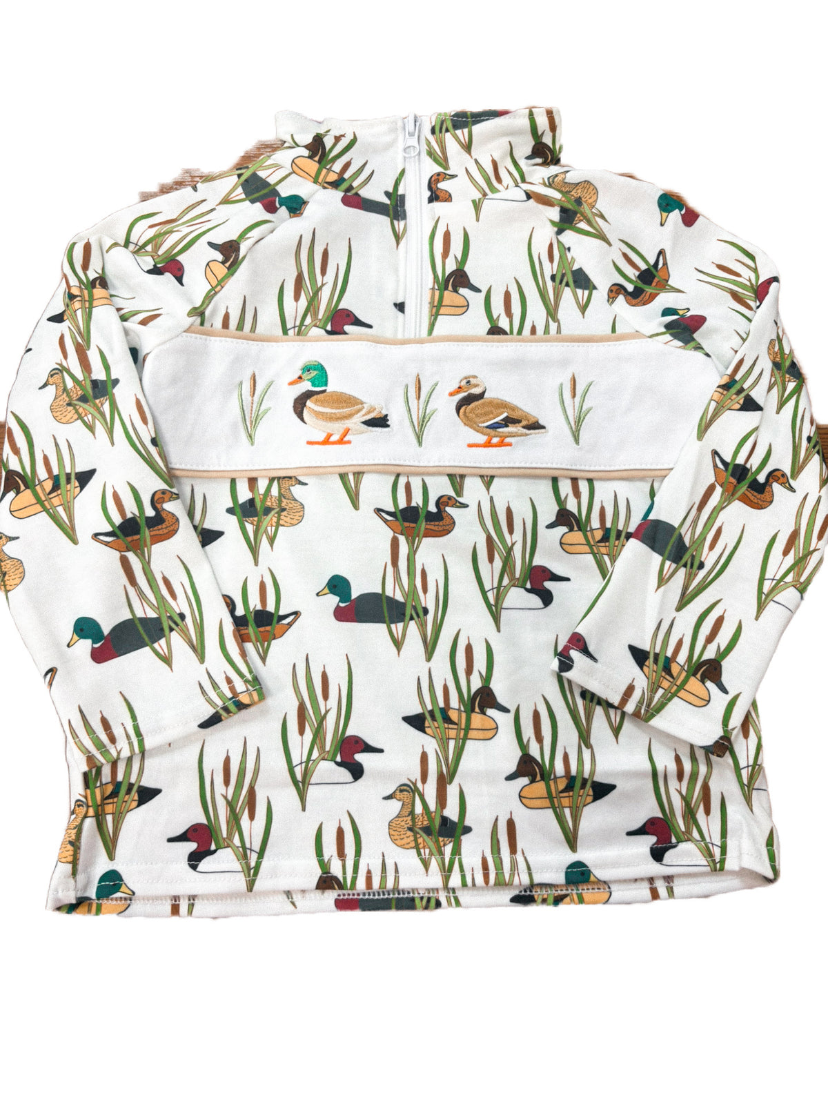 Duck Duck Pond Quarter Zip Pullover