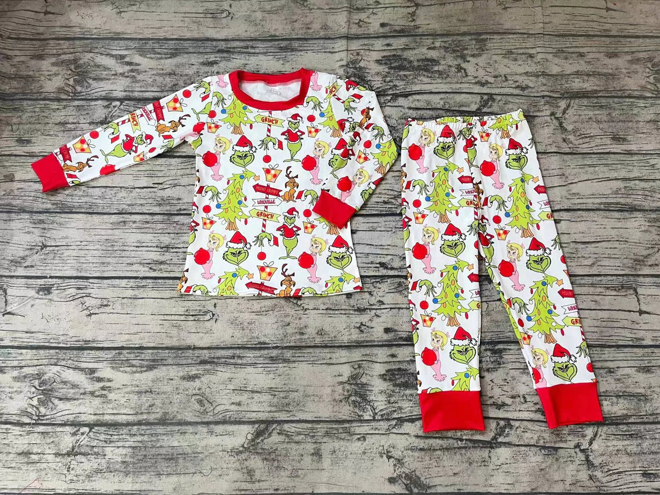 Boy Grinch Pjs